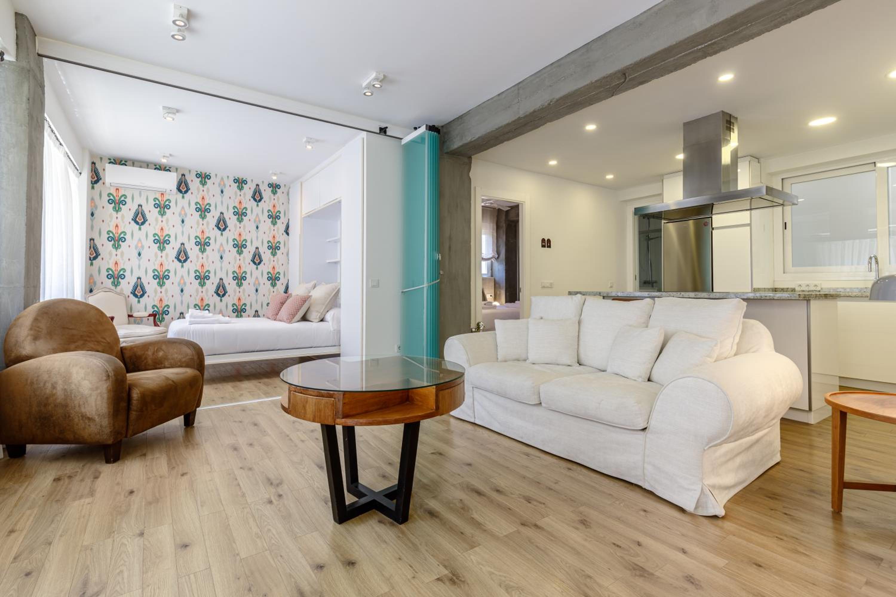 Apartamento con Balcón