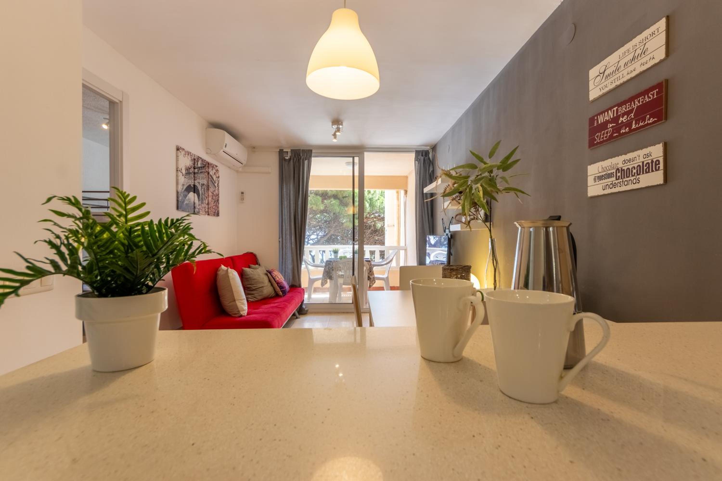 Apartamento de dos habitaciones