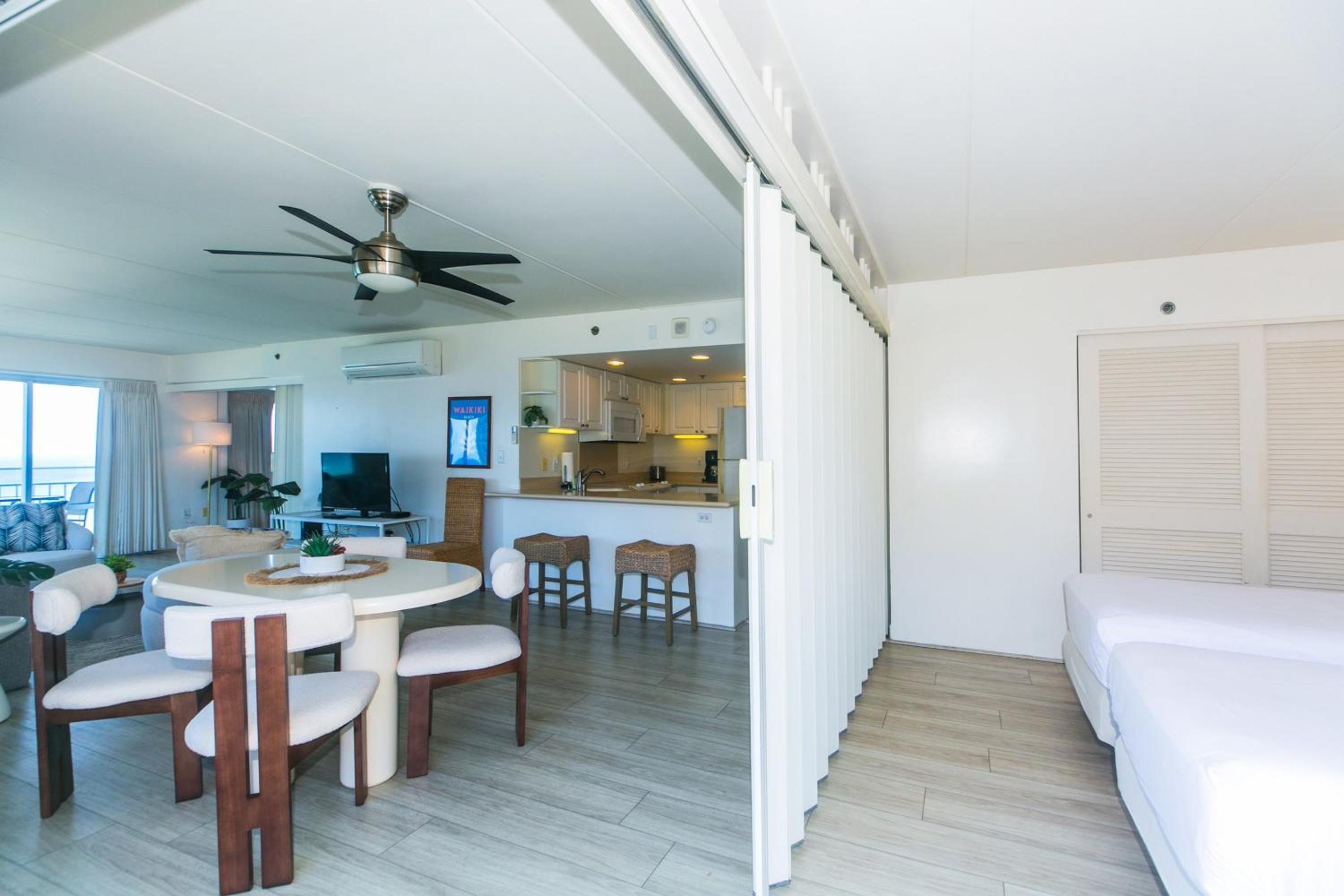 Two Bedroom Condo Overlooking Ala Wai Boat Harbor Unit 1744: Two-Bedroom Apartment photo