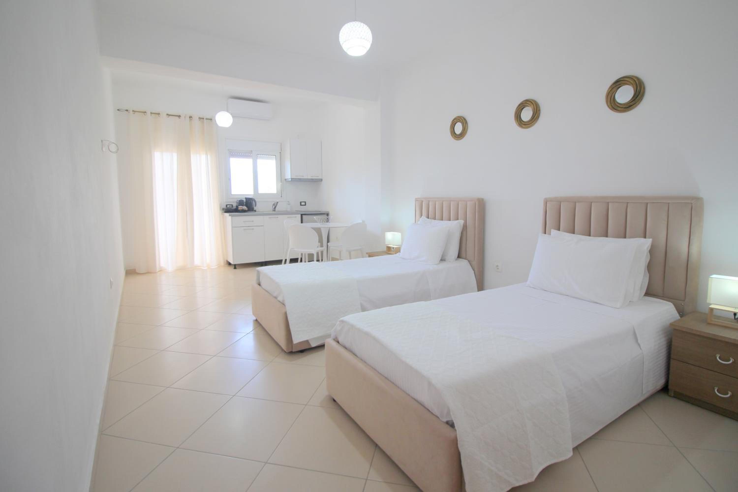 Quadruple Room with Balcony and Sea View