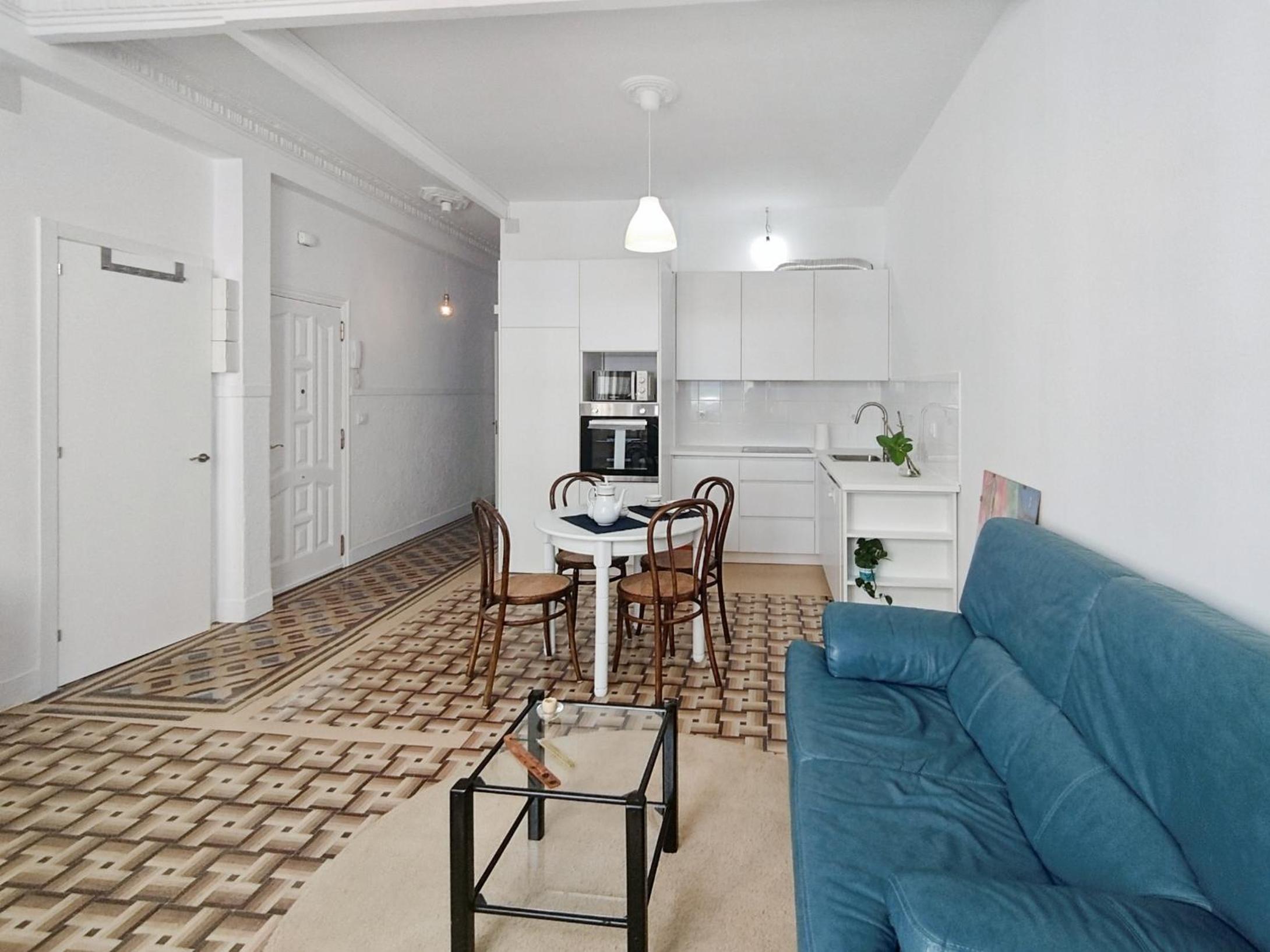 Apartamento de dos habitaciones