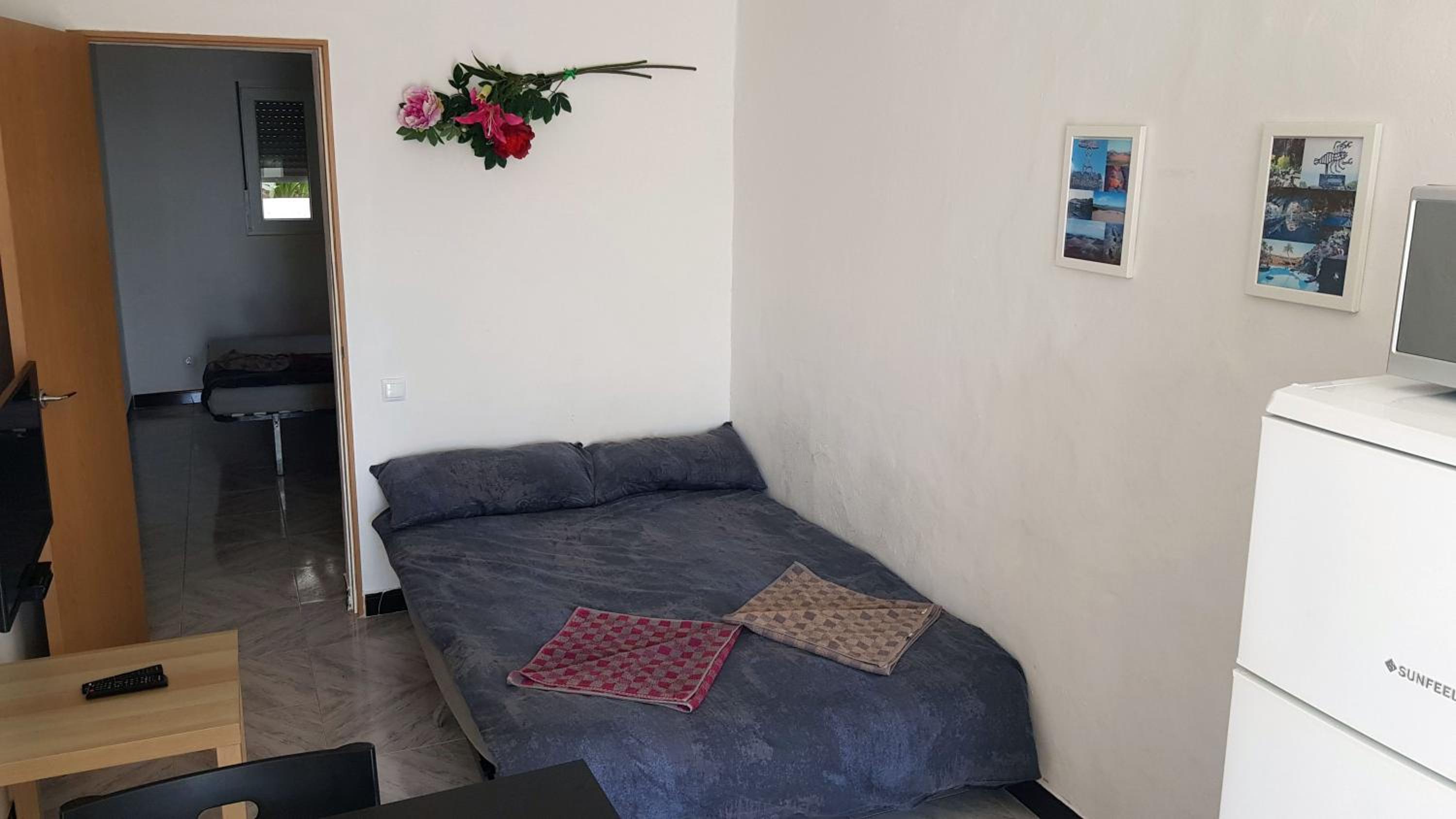 Apartamento de una habitación con vista a la piscina