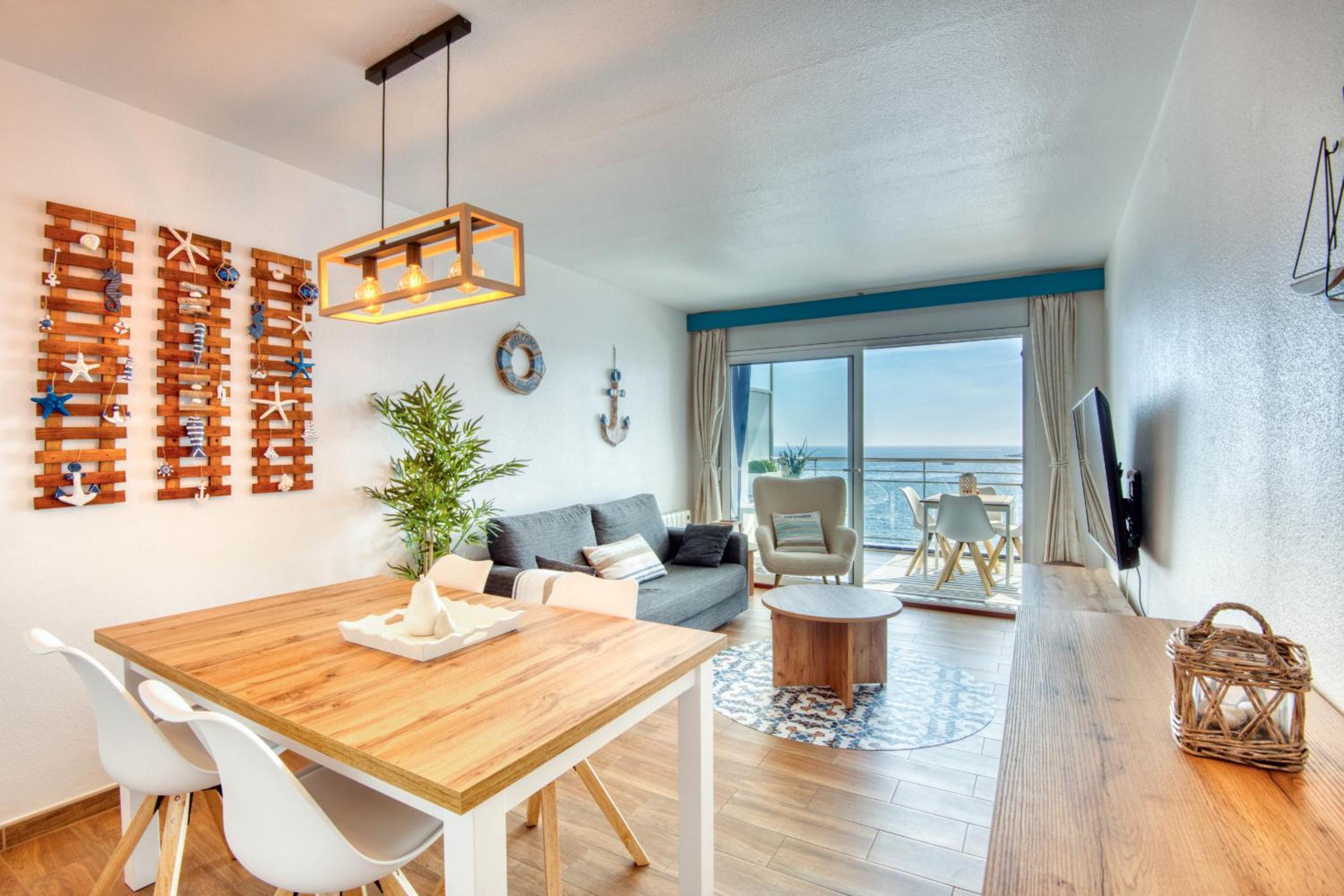 Apartamento con vista al mar