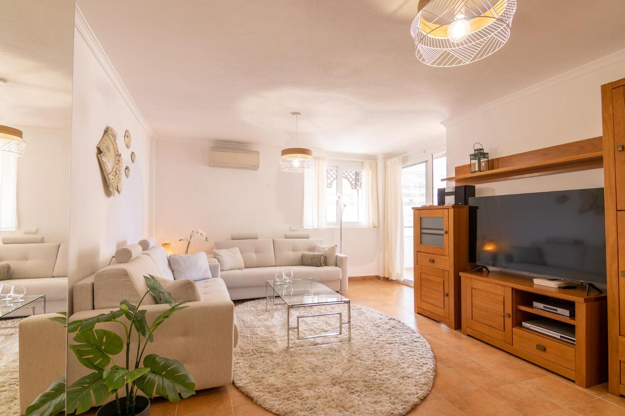 Apartamento de una habitación con terraza