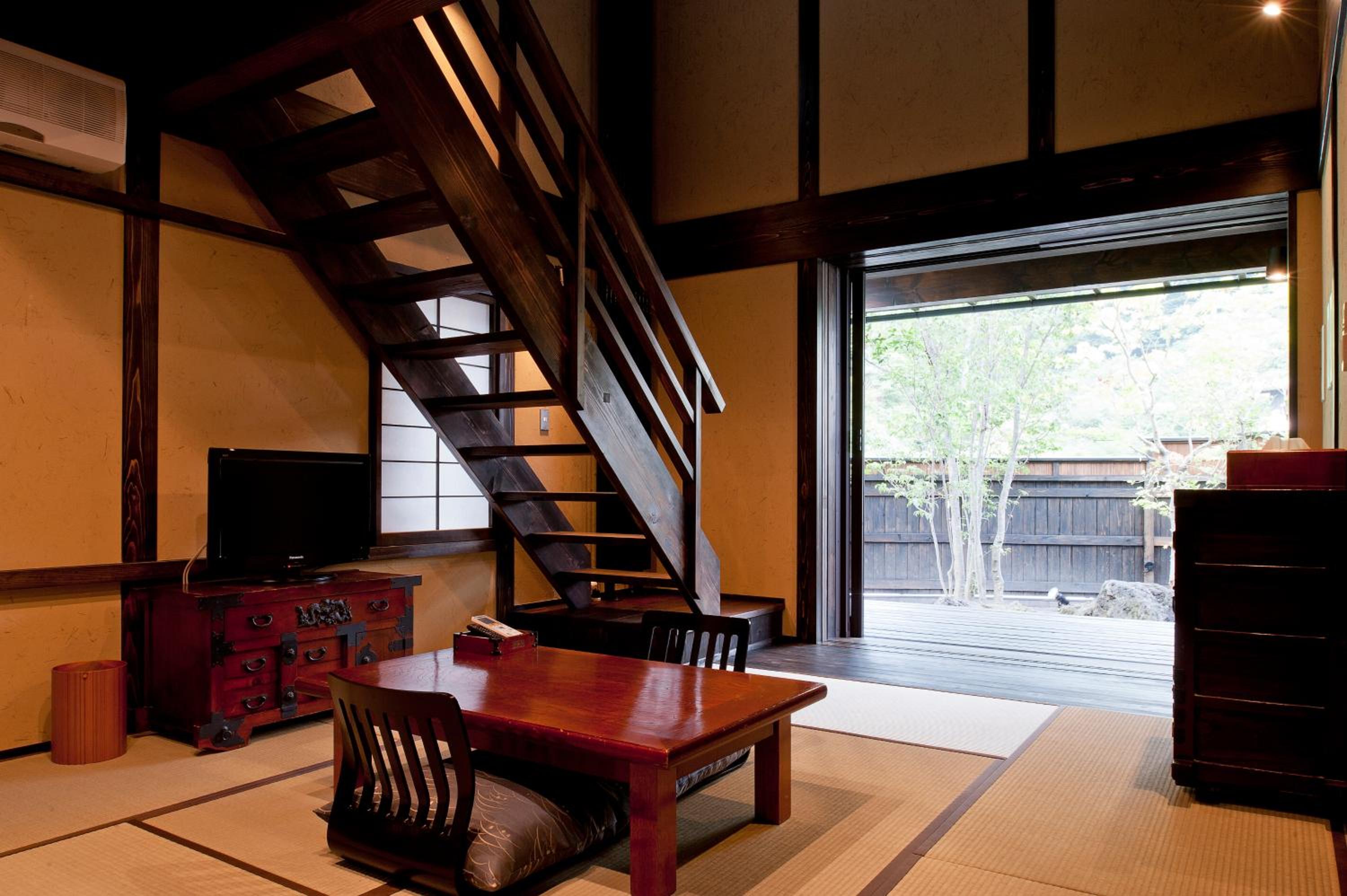 Room with Tatami Area and Semi Open-Air Bath - Photo 1