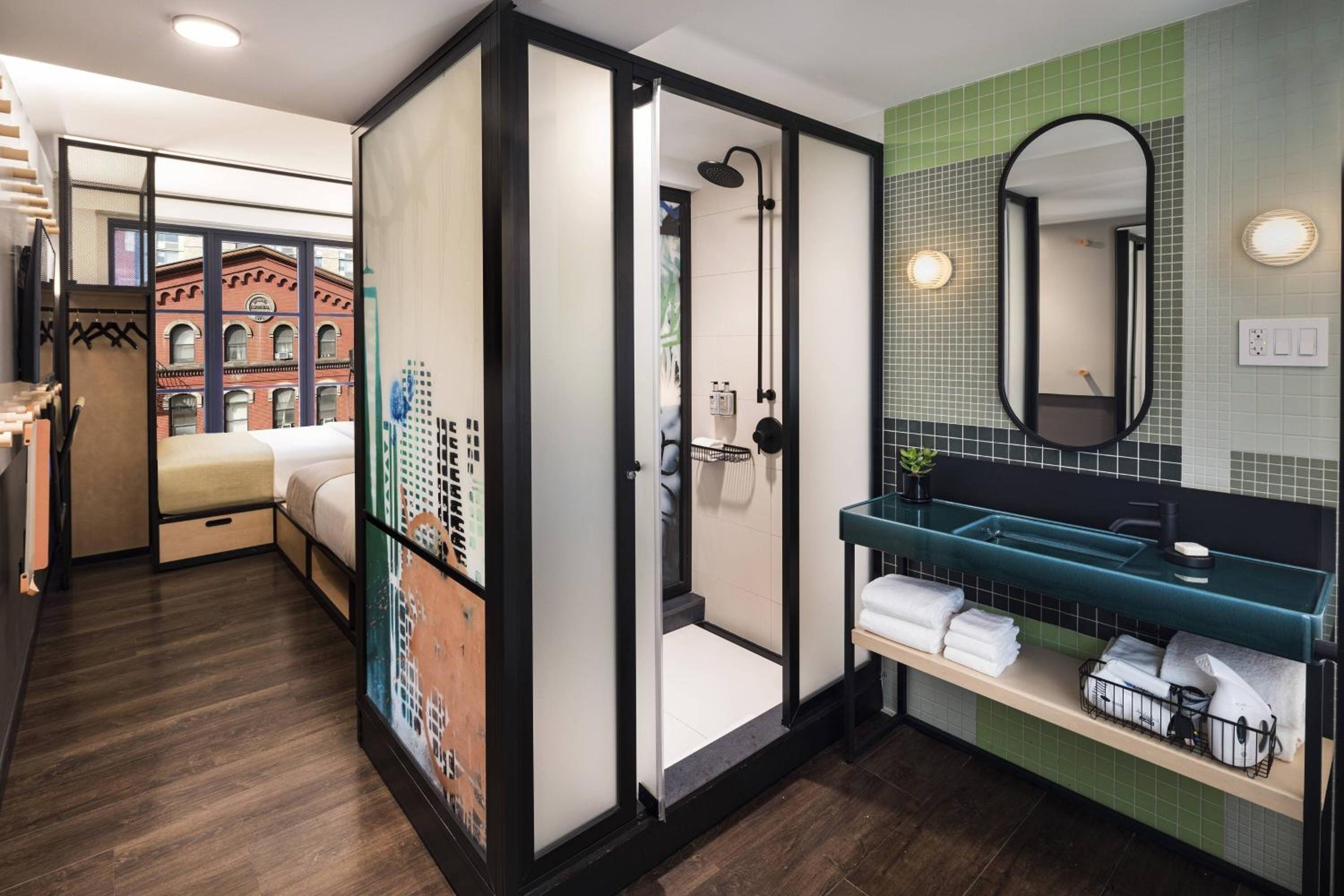 Double Room with Two Double Beds - Mobility Accessible w/Roll In Shower - Photo 2