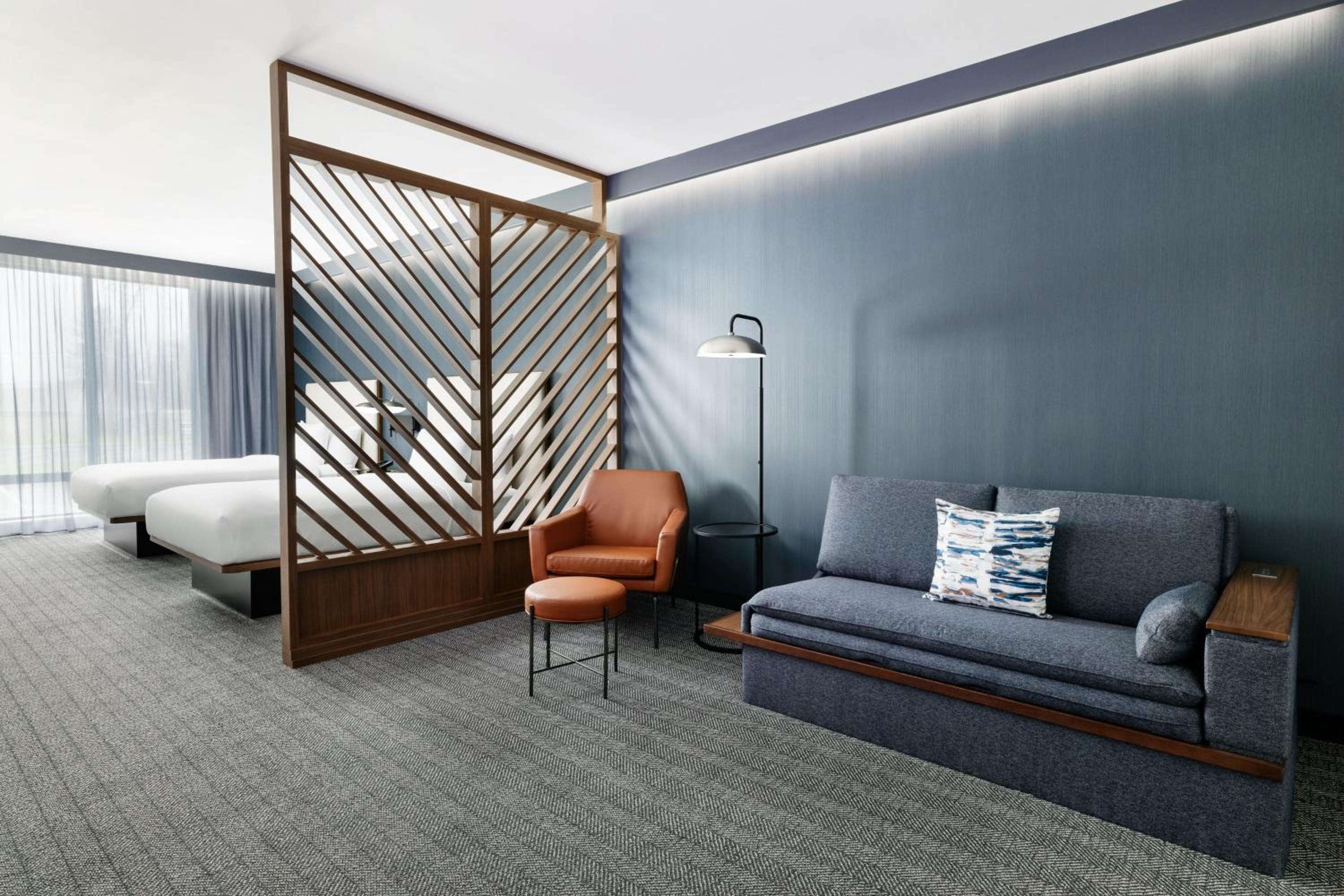 Extended Queen Room with Two Queen Beds and Sofa Bed