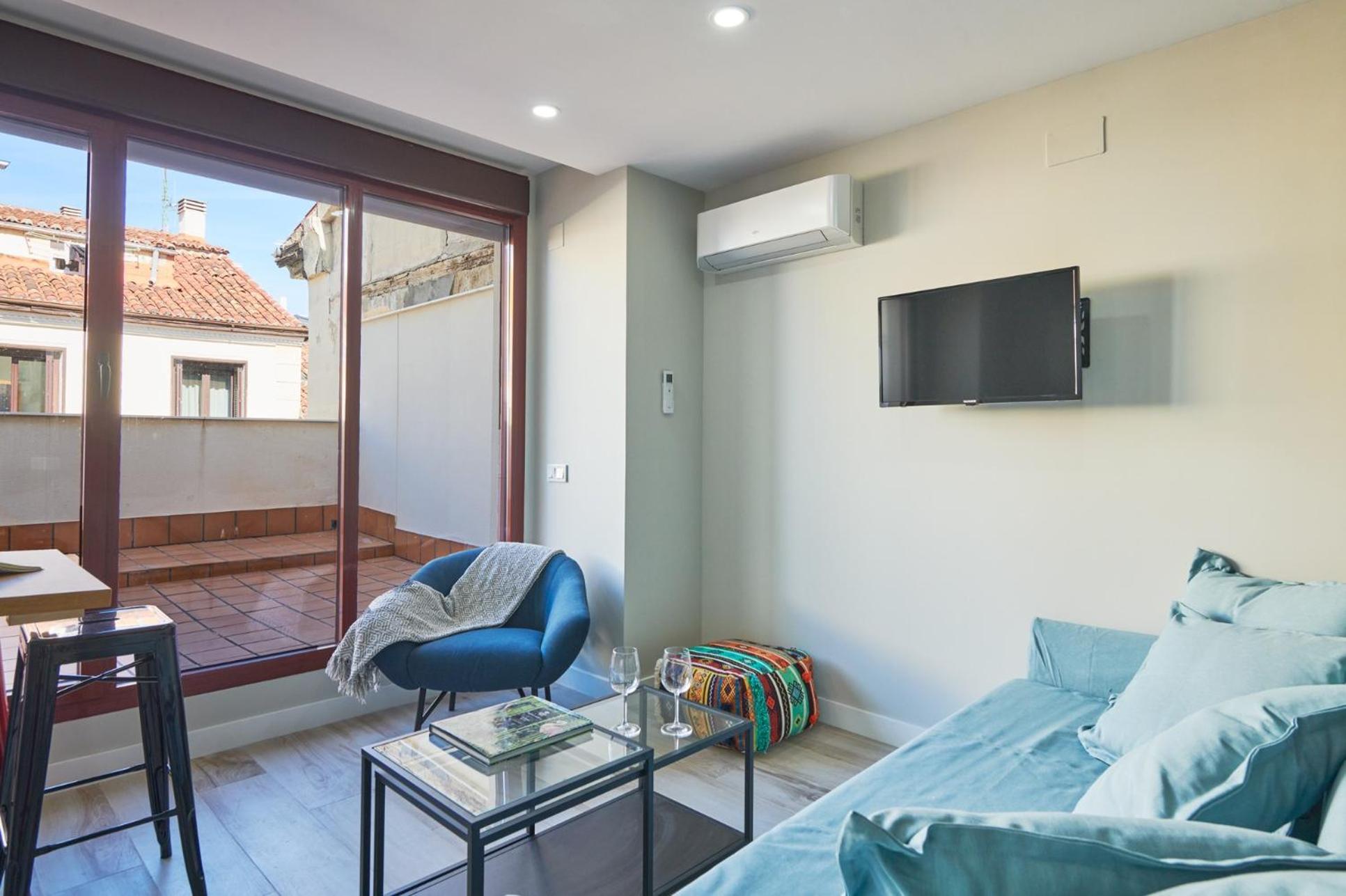 Apartamento de un dormitorio con terraza XIV