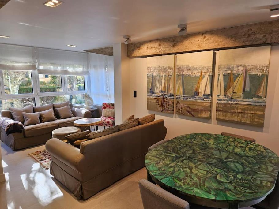 Apartamento de tres habitaciones con vista