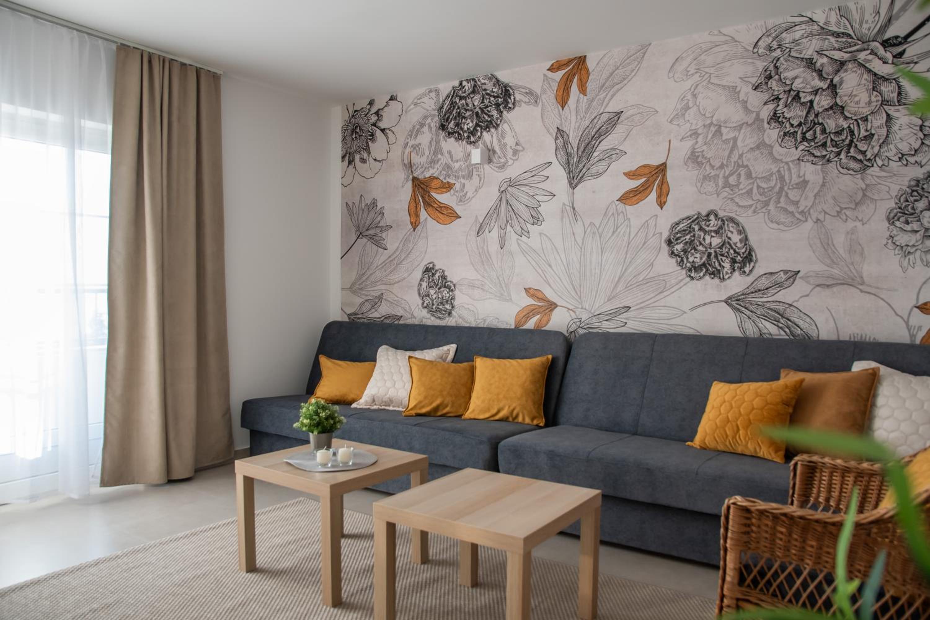 Two-Bedroom Apartment with Balcony and Terrace photo 1