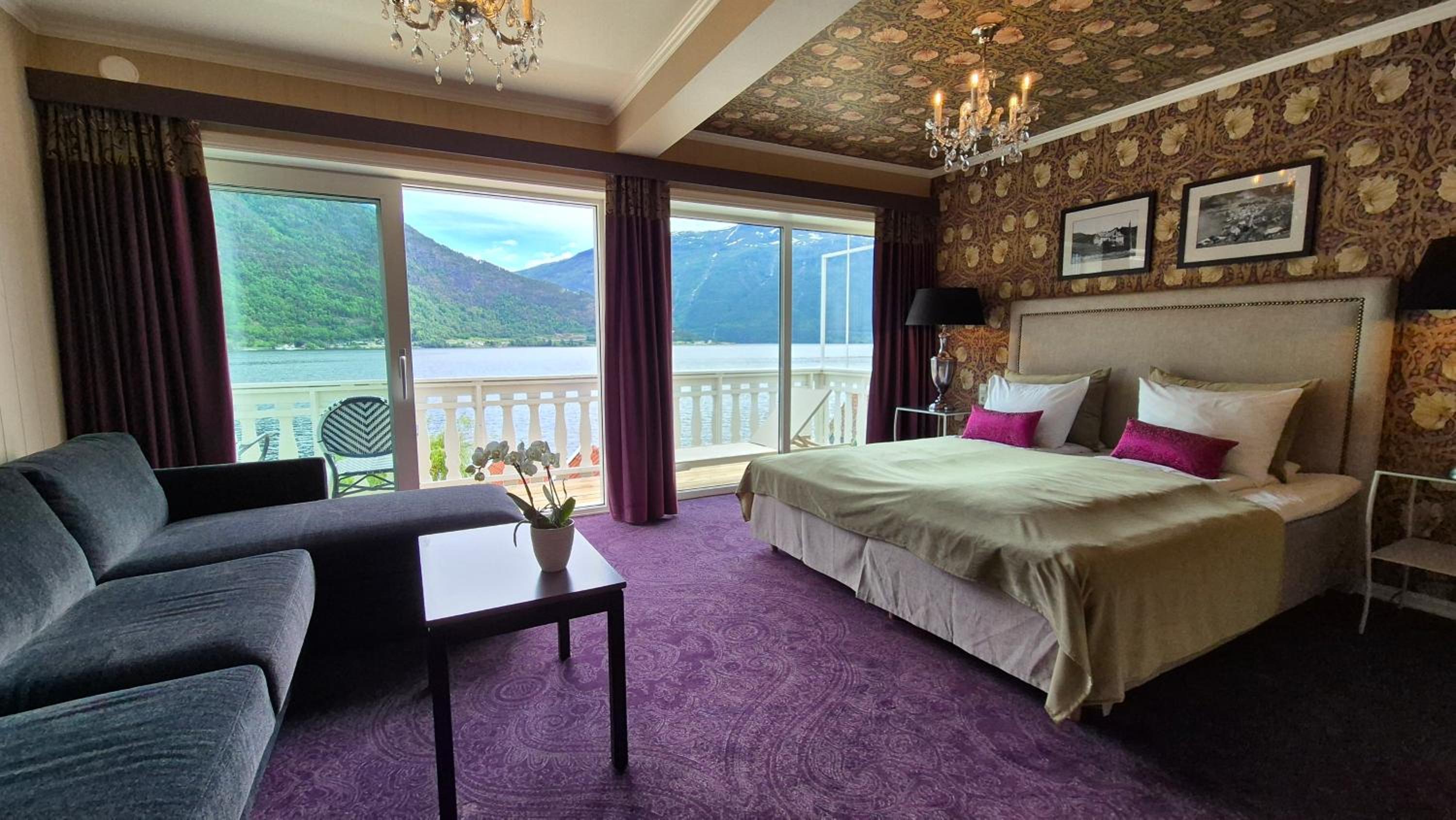 Junior Suite with Balcony and Fjord View
