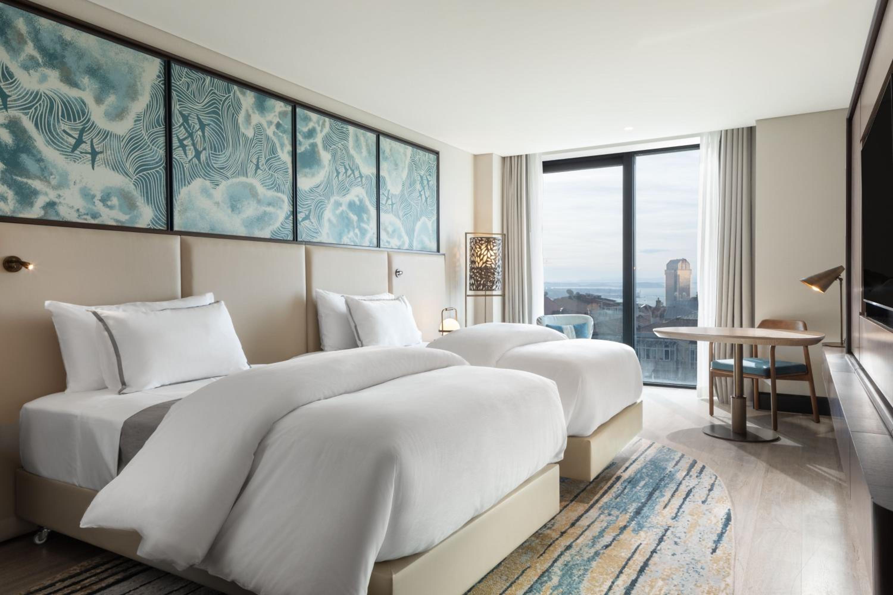 Privilege, Guest room, 2 Twin/Single Bed(s), City view