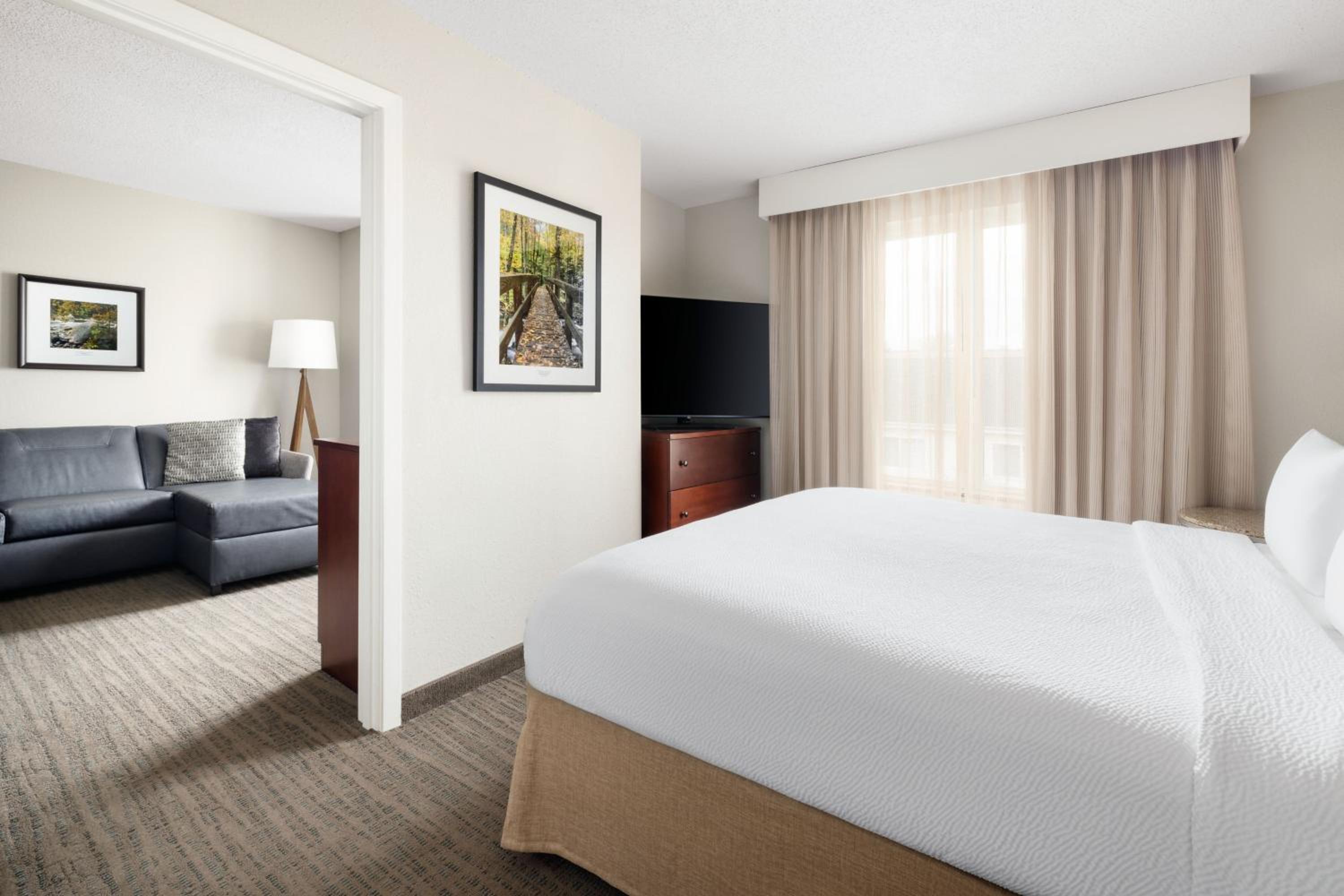1 Bedroom Larger Suite, 1 King, Sofa bed, Corner room