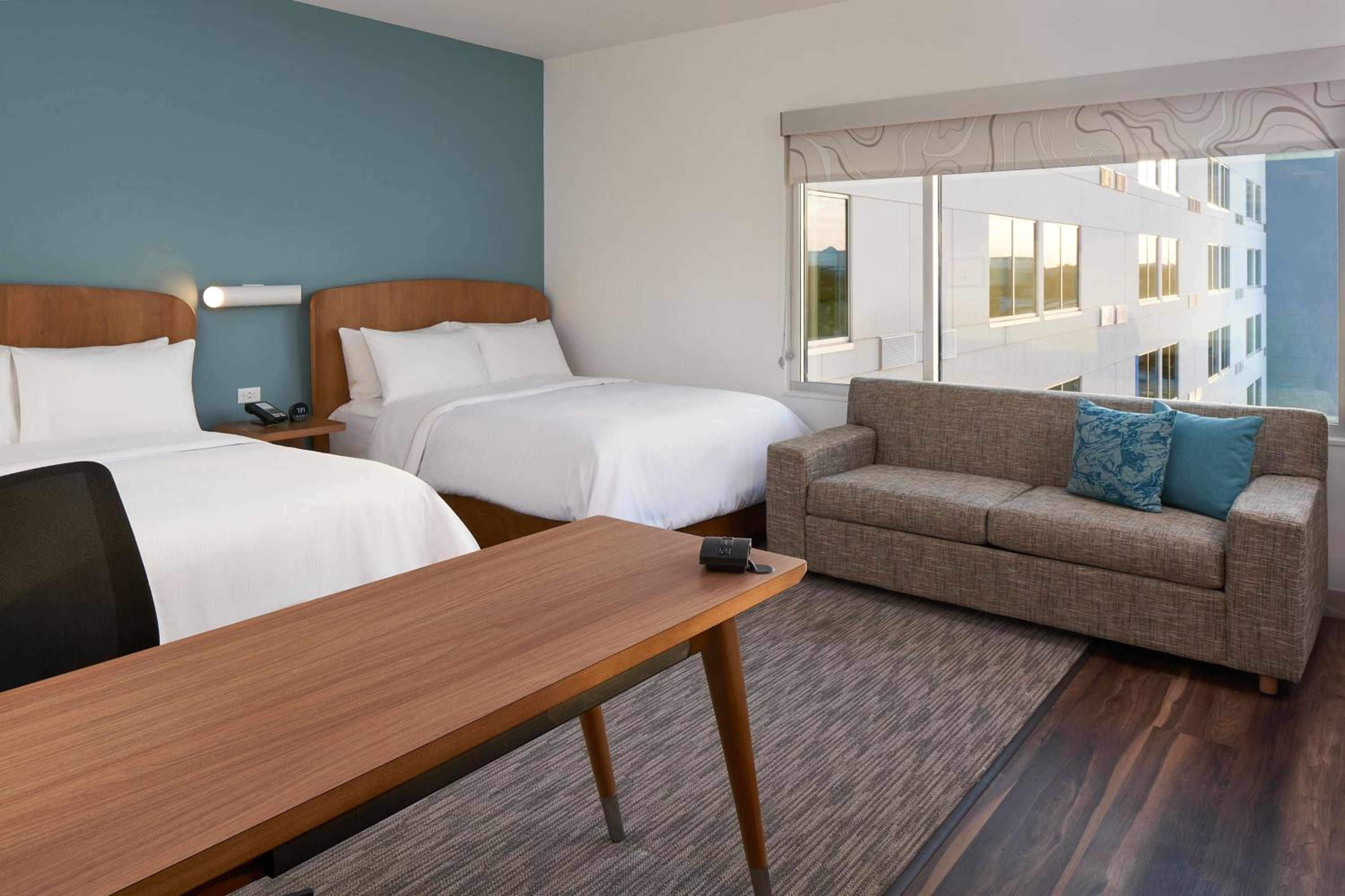 Queen Studio with Two Queen Beds - Sofa Bed (No Resort Fee)