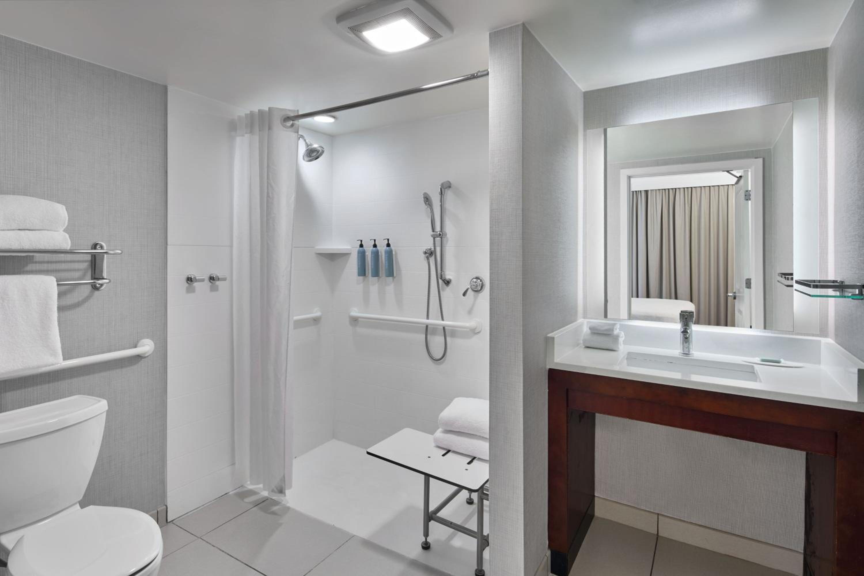 King Studio with Sofa Bed and Roll-in Shower - Mobility and Hearing Accessible photo 3