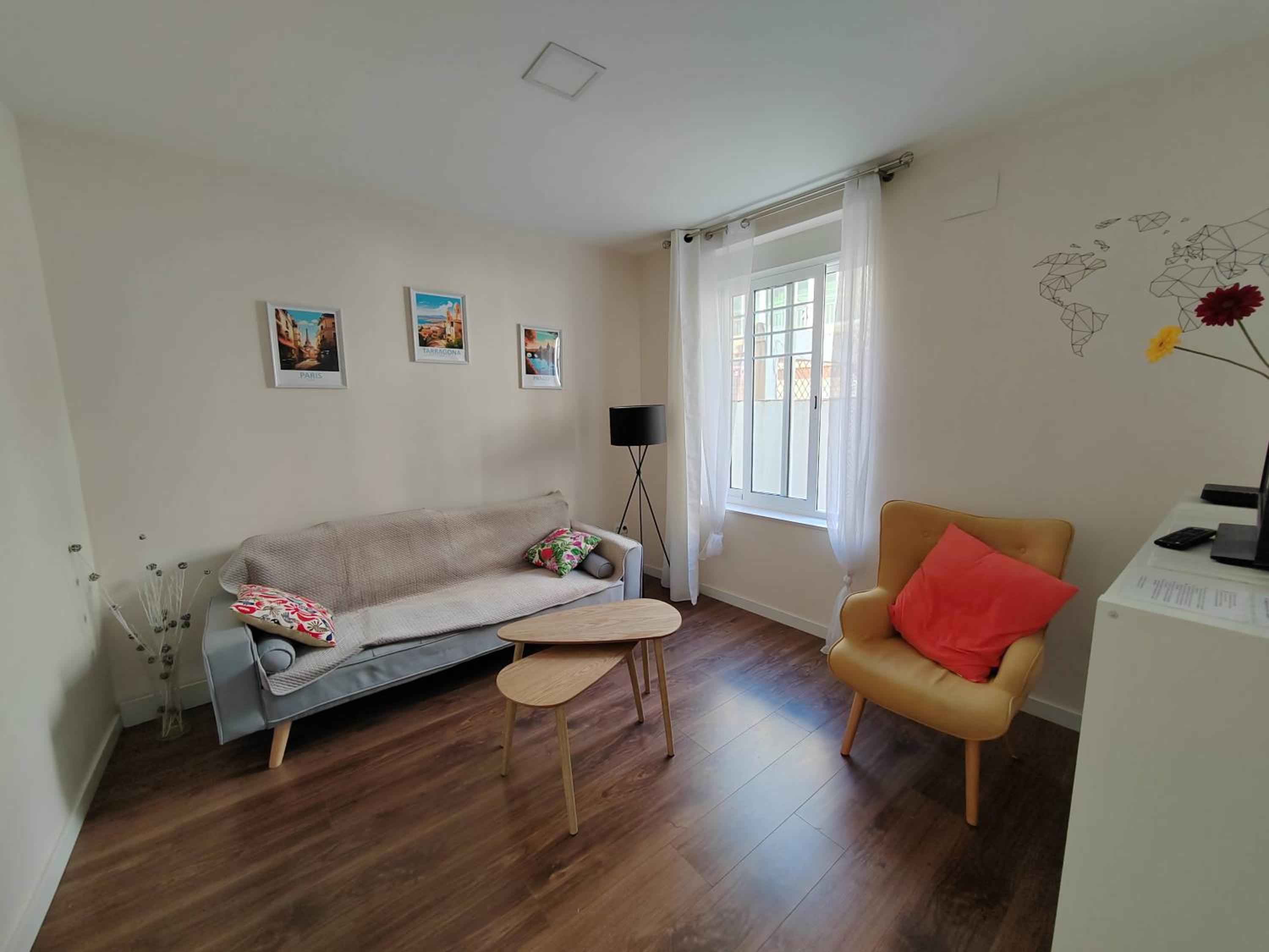 Apartamento de dos habitaciones