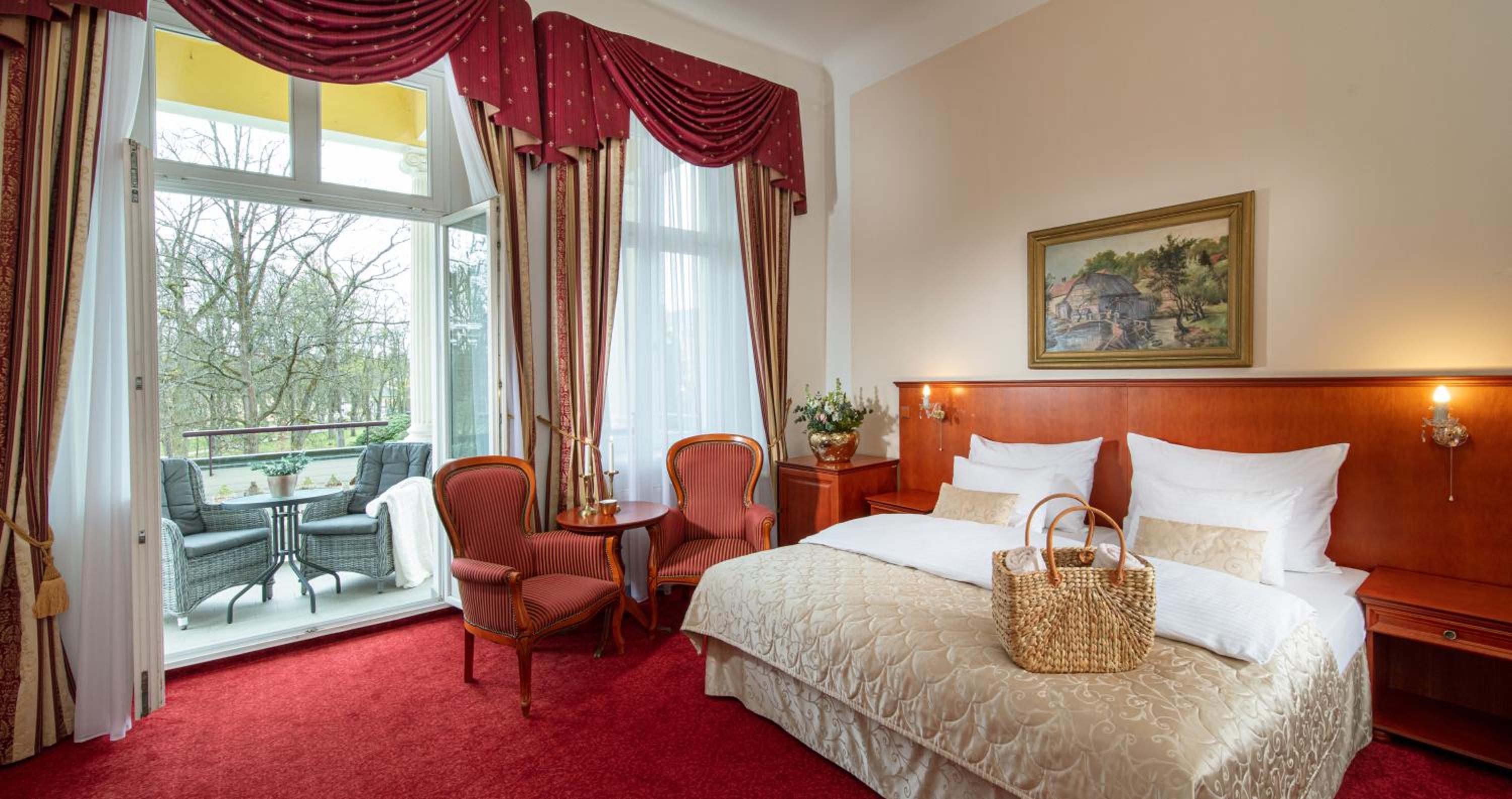 Superior Double Room with Balcony and Wellness Package