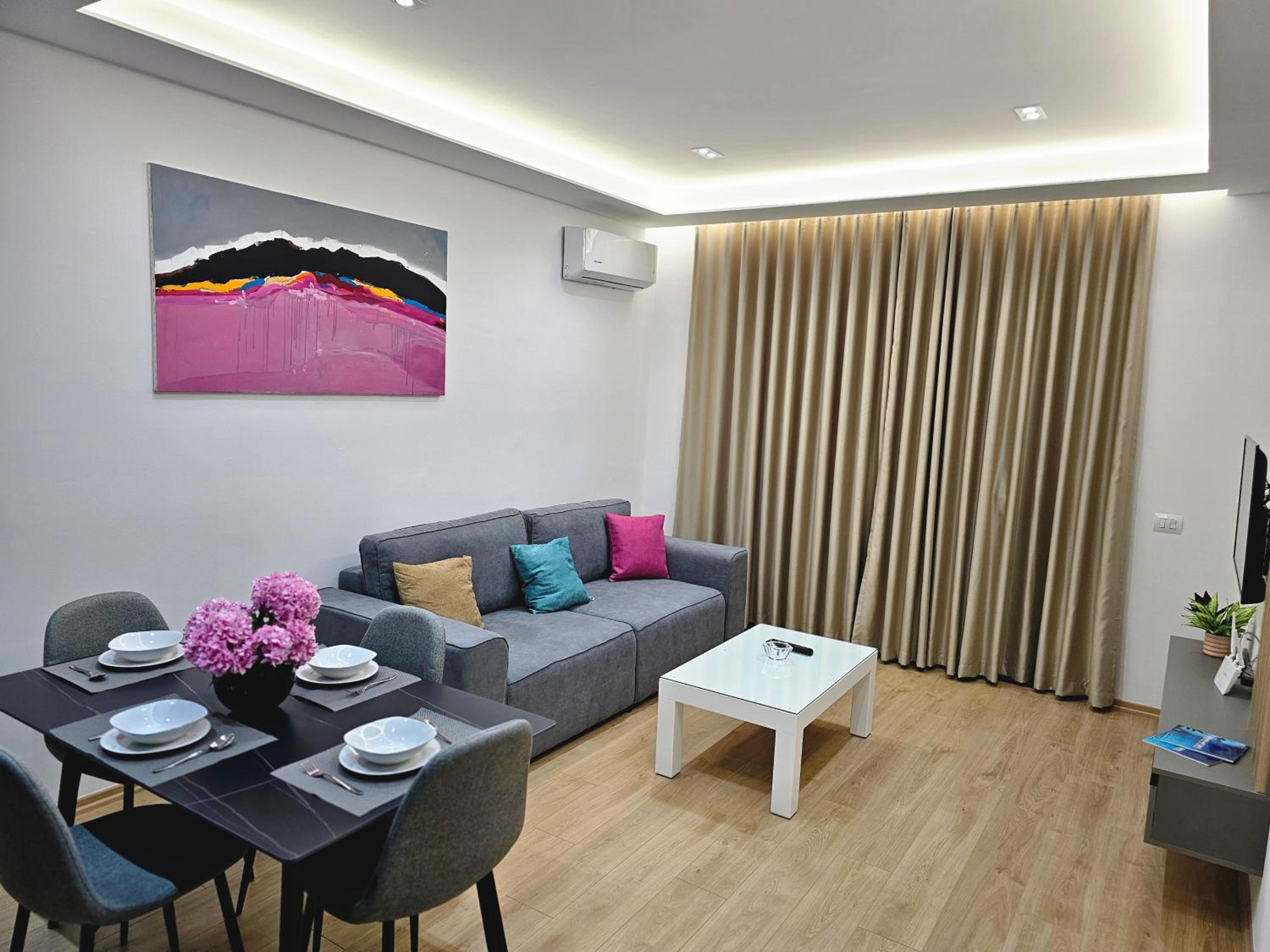One-Bedroom Apartment with Sea View