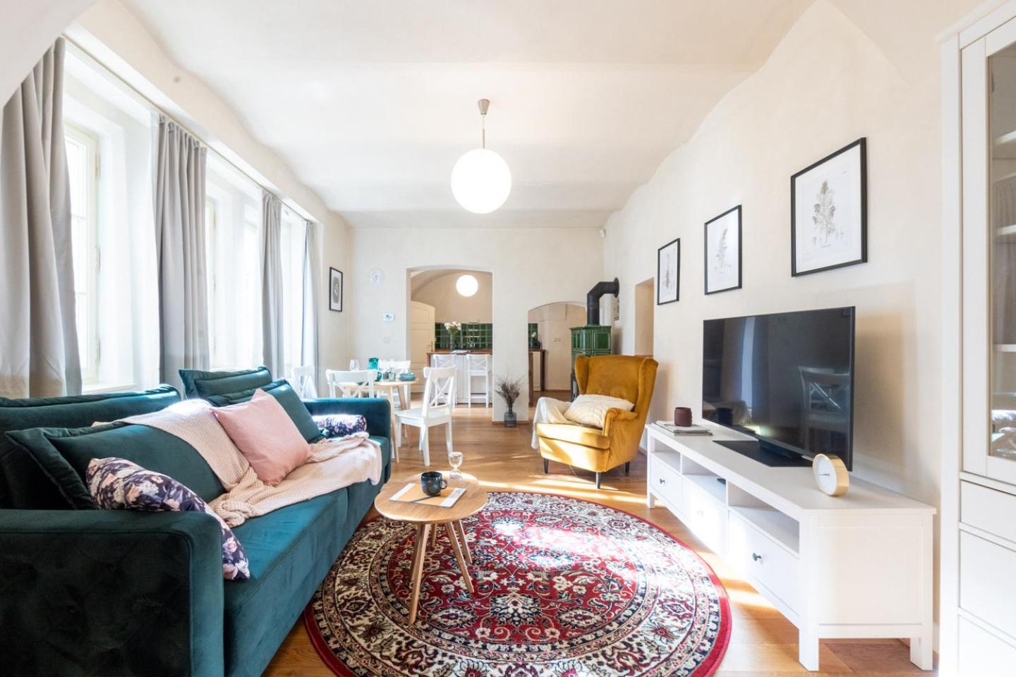 Two-Bedroom Apartment with Balcony