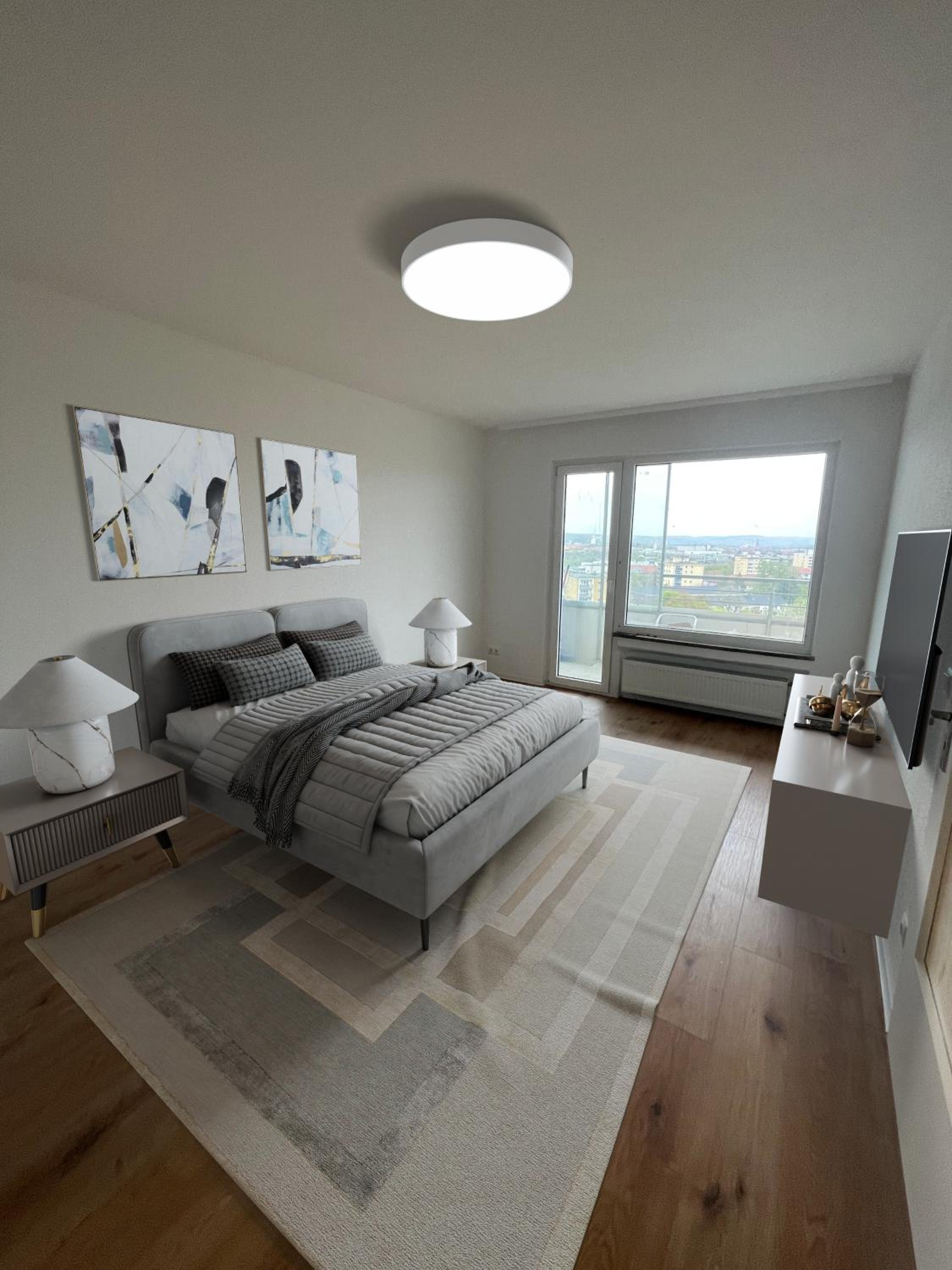 One-Bedroom Apartment with Balcony photo 1