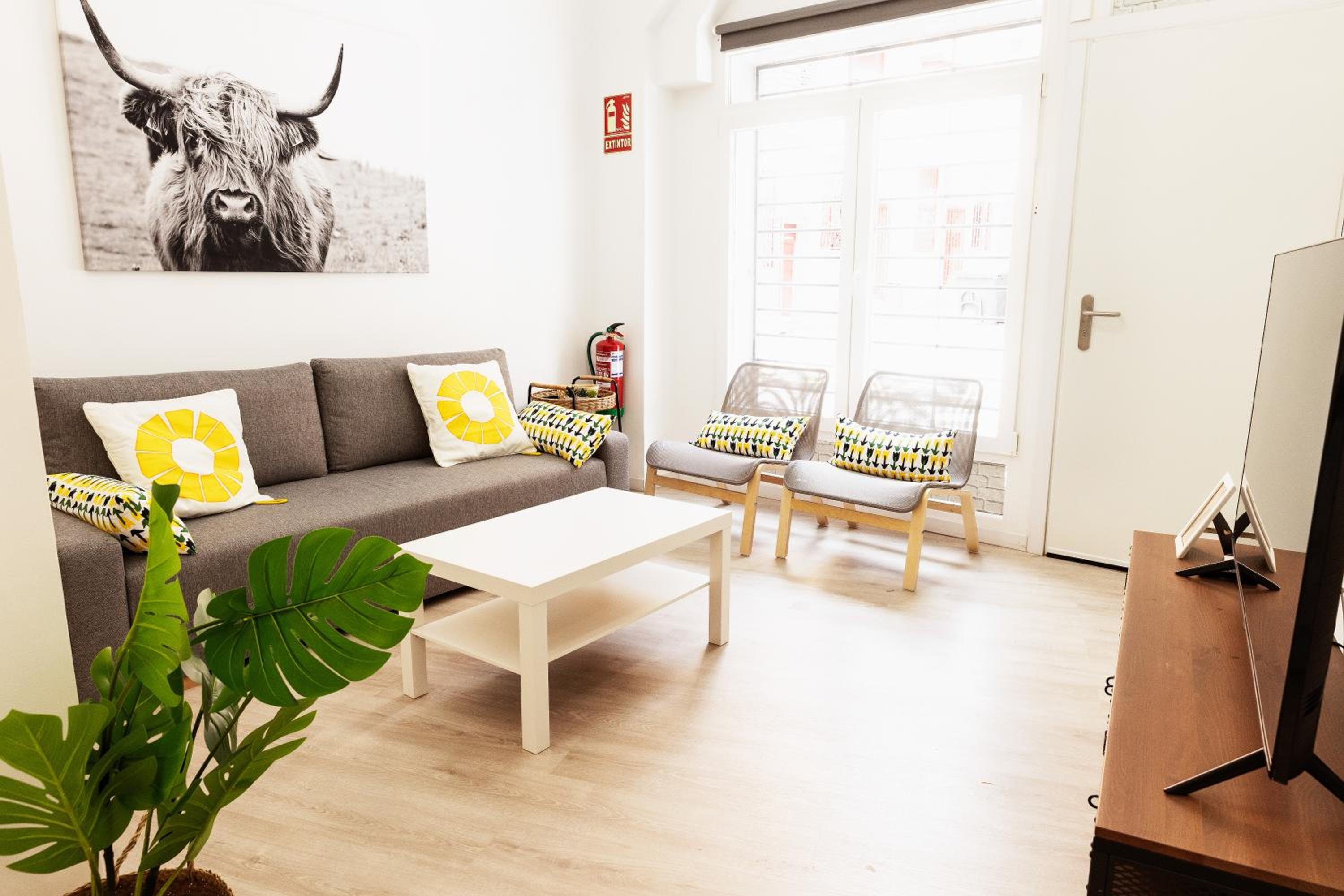 Apartamento de dos habitaciones