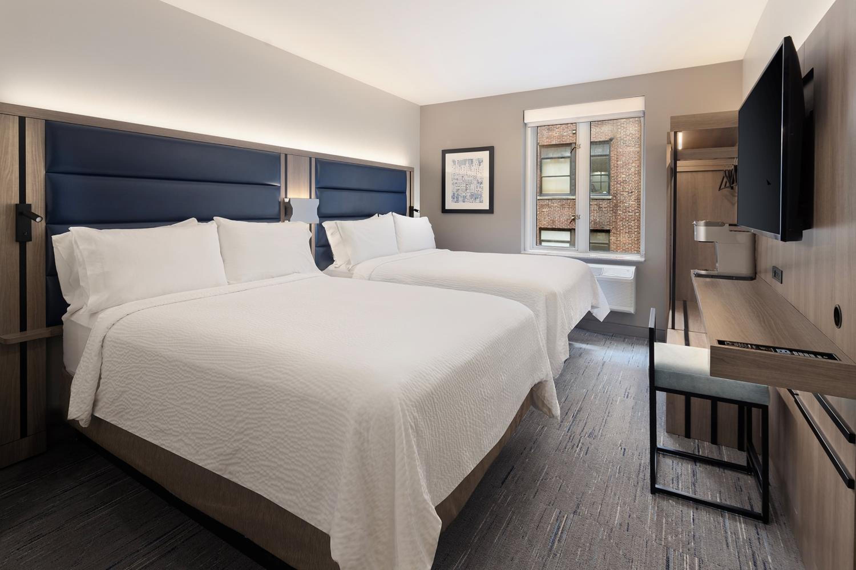 Standard Double Room with Two Double Beds - High Floor