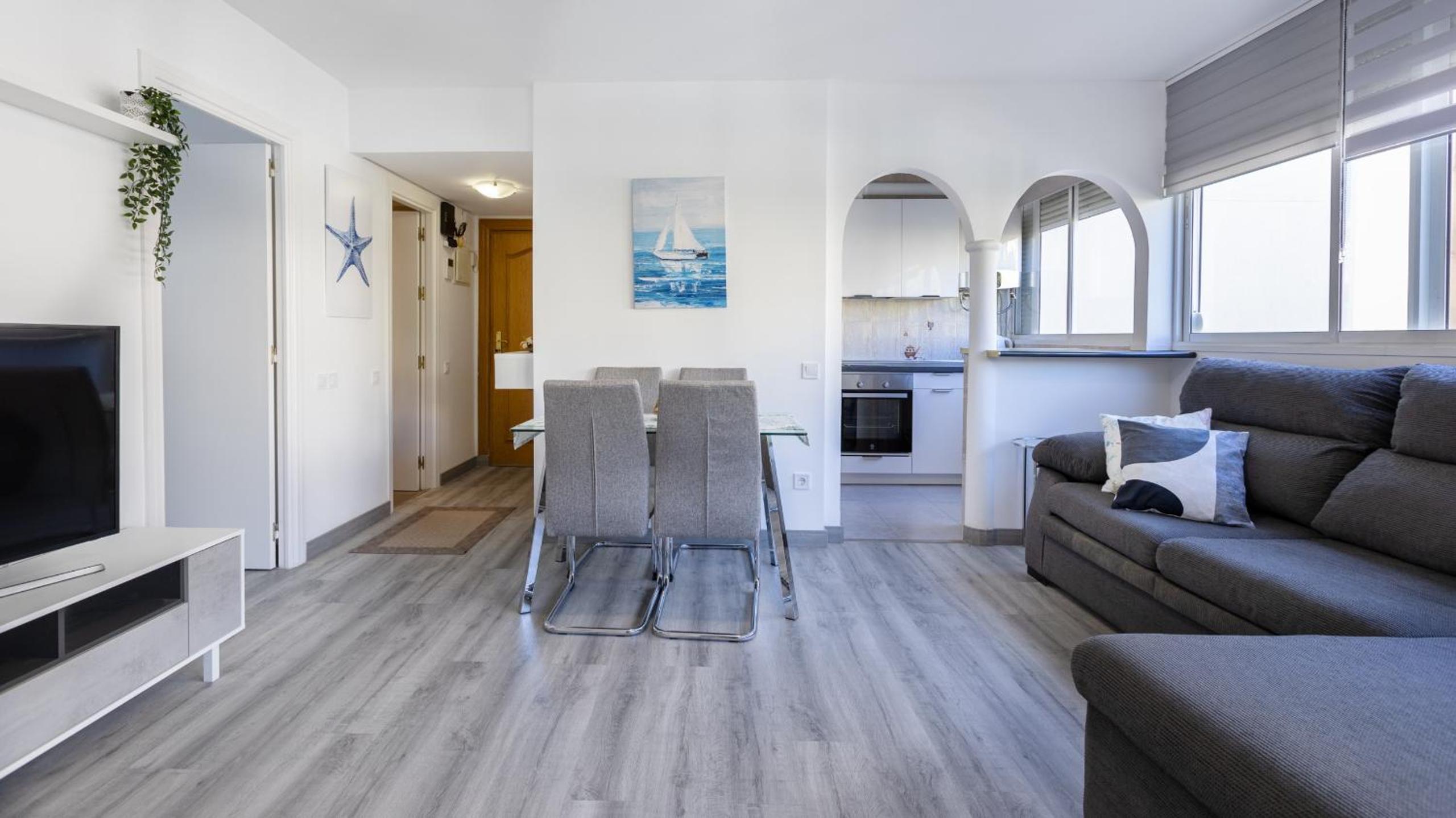 Apartamento de dos habitaciones