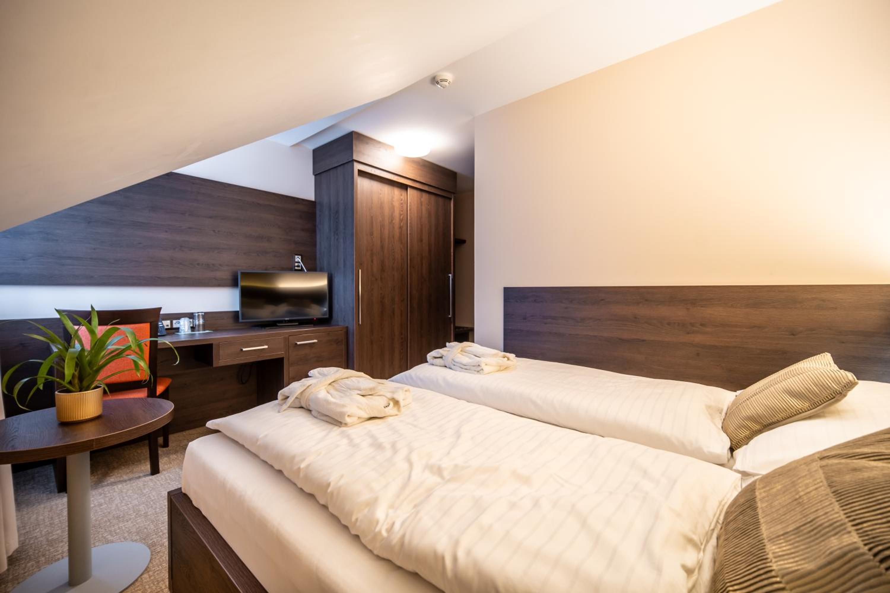 Comfort Double Room - Attic with unlimited Wellness Access photo 2
