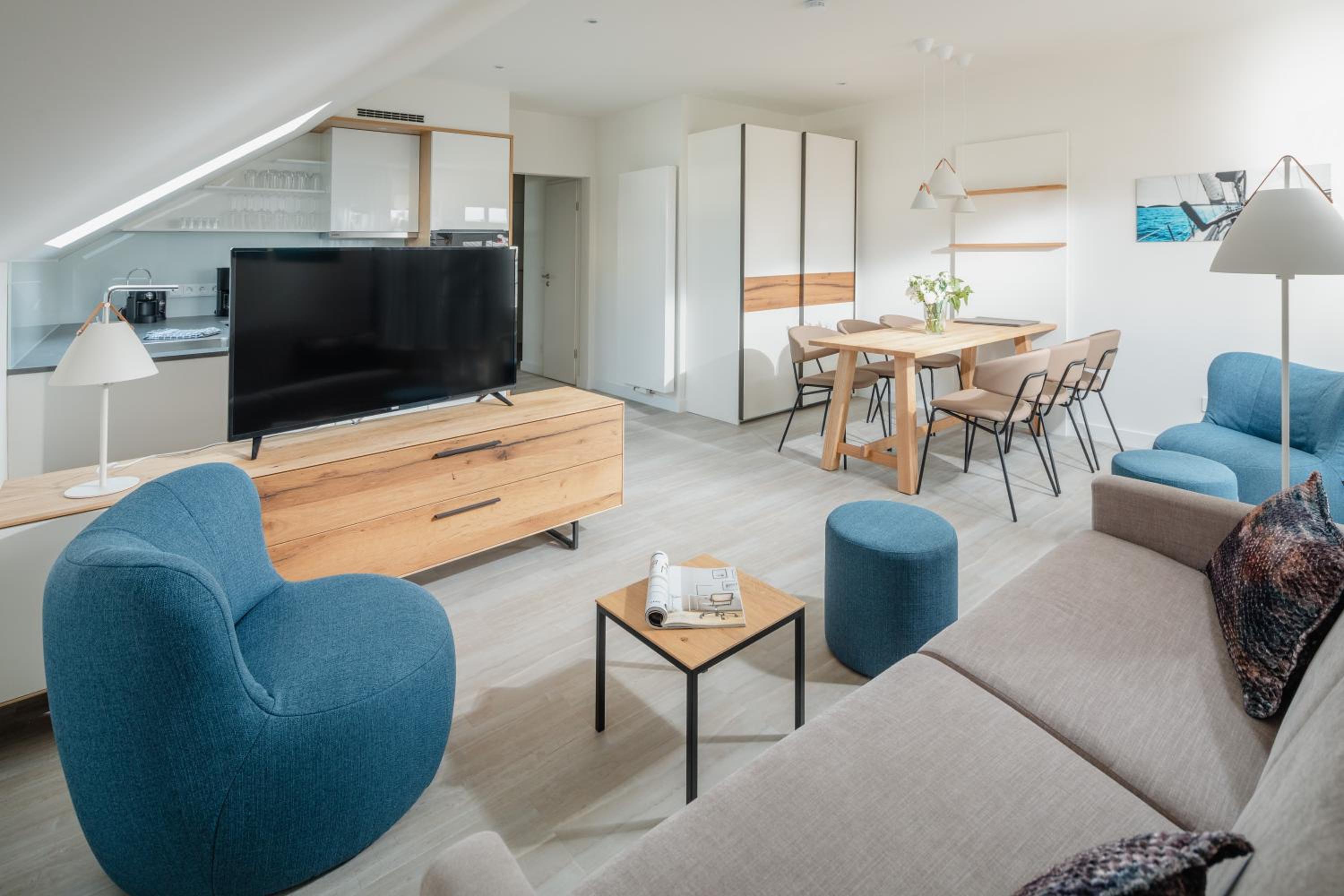 Two-Bedroom Apartment with Balcony