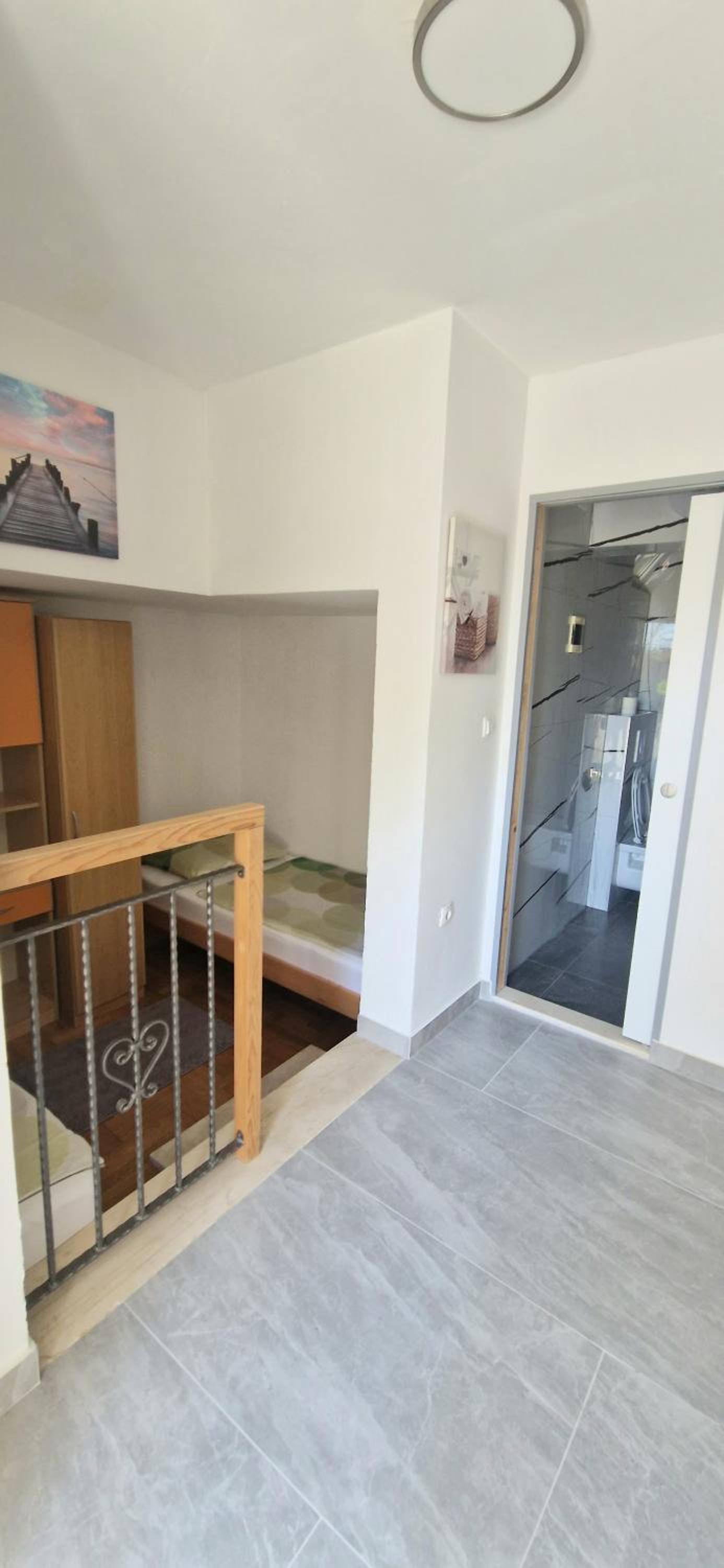 Studio with Balcony