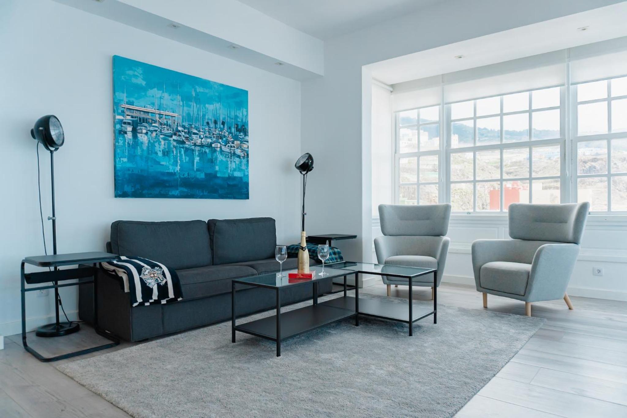 Apartamento de dos habitaciones