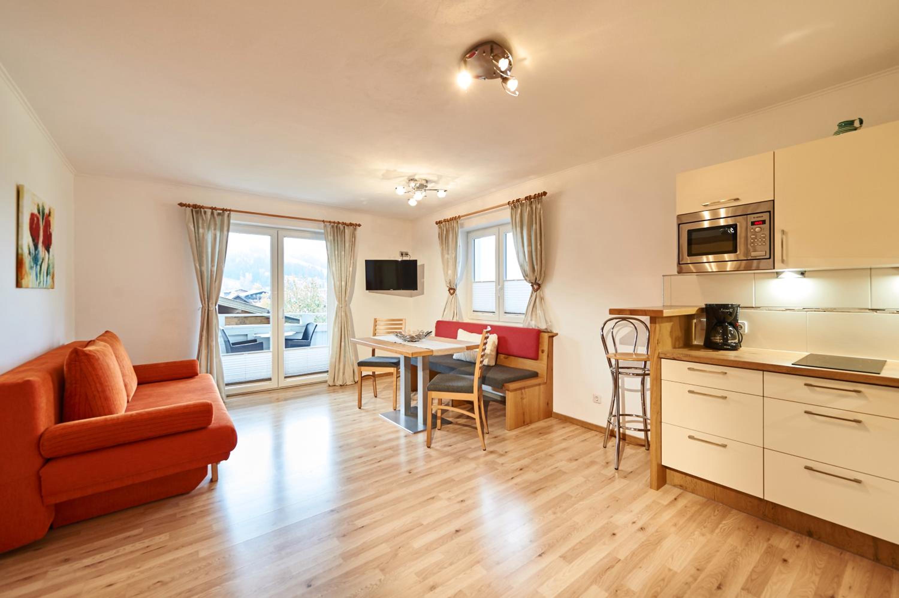 One-Bedroom Apartment with Balcony
