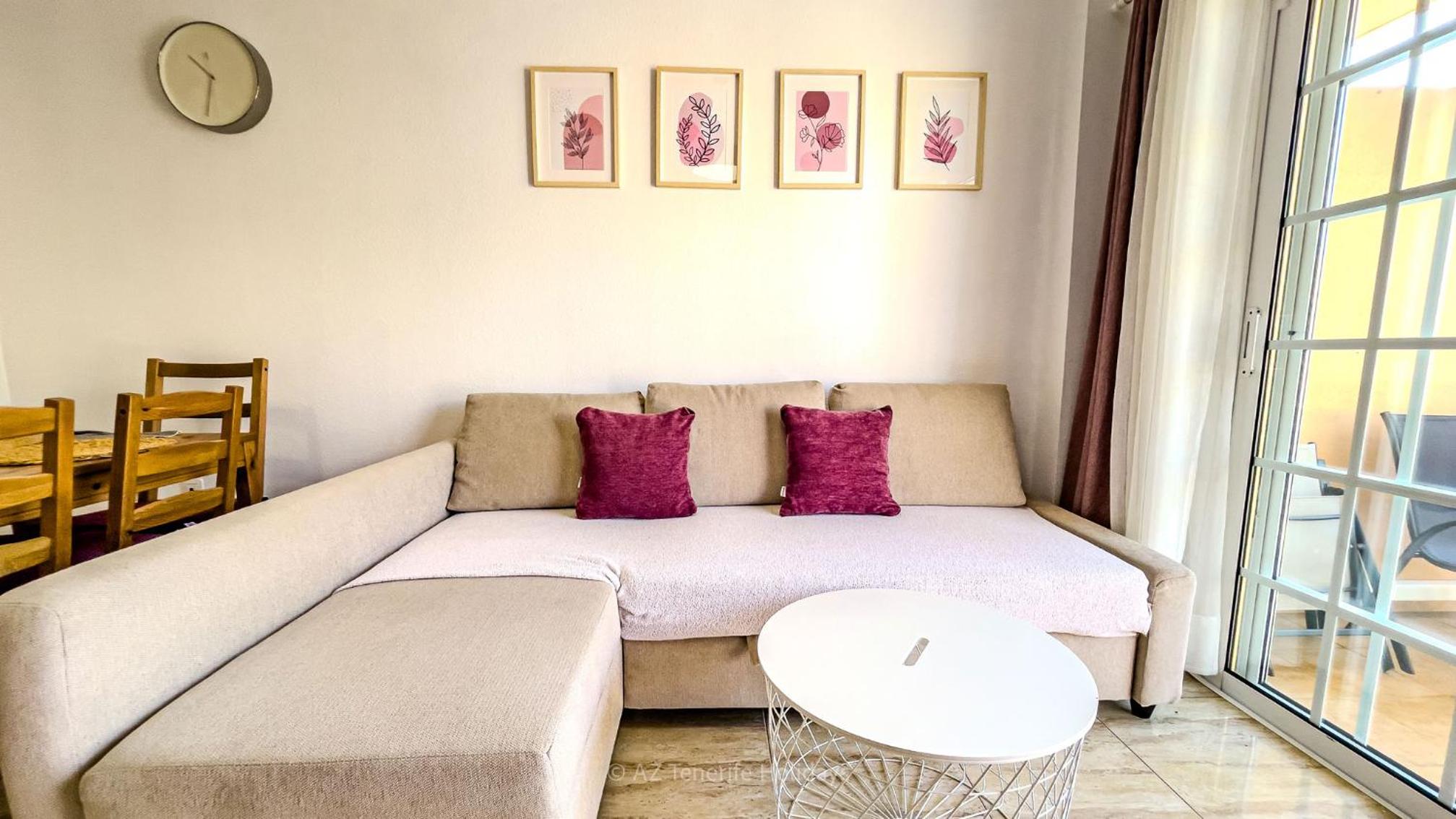 Apartamento de dos habitaciones