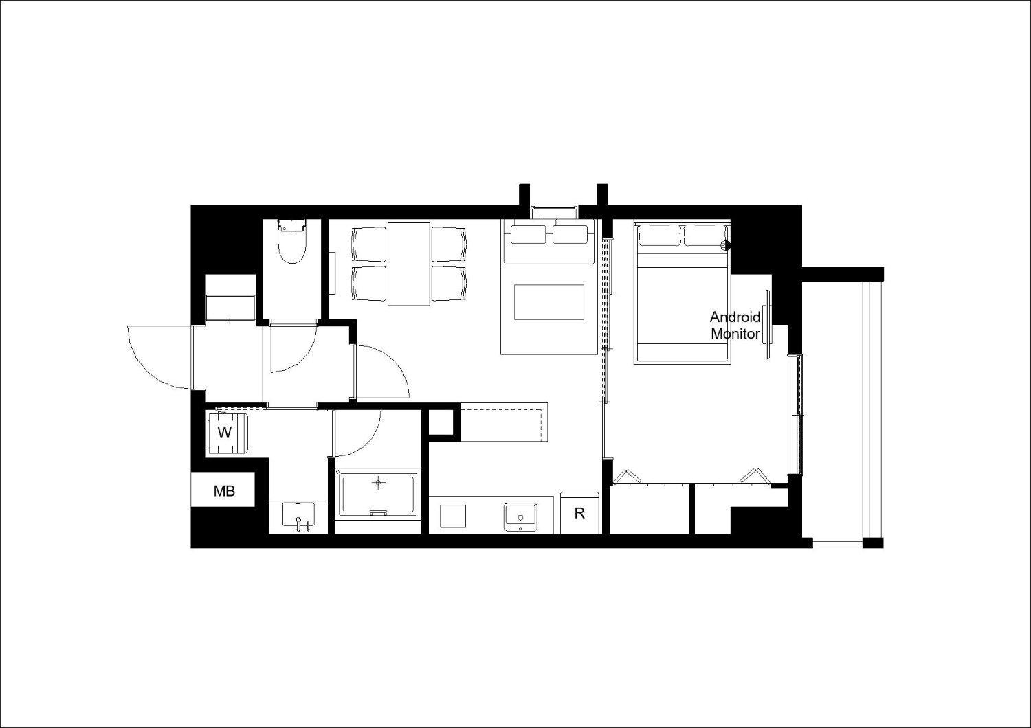 One-Bedroom Apartment photo 2