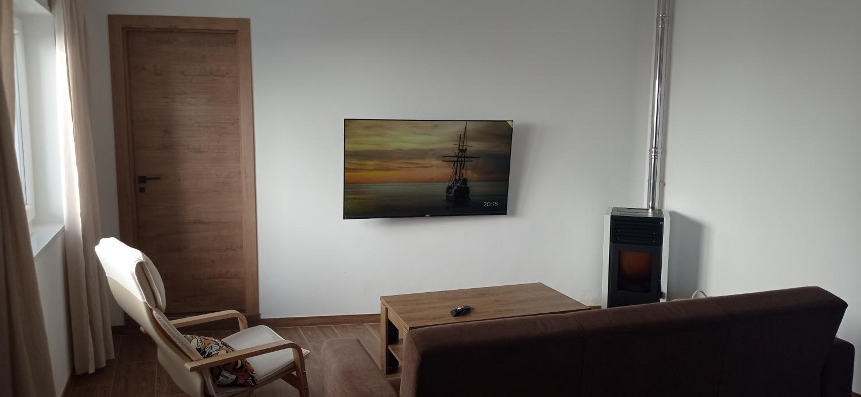 Apartamento con vista al jardín
