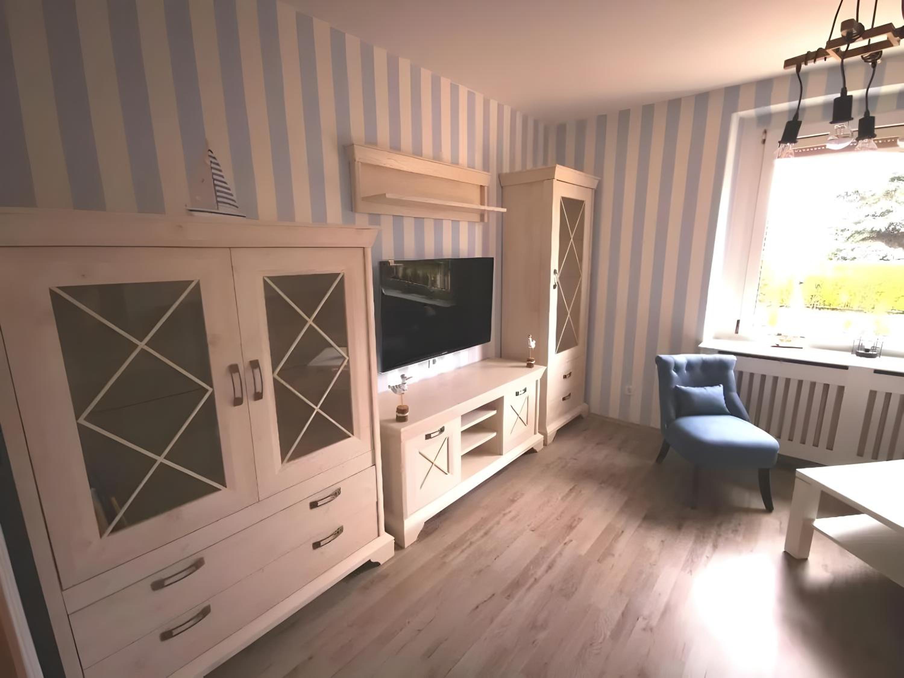 One-Bedroom Apartment with Garden View