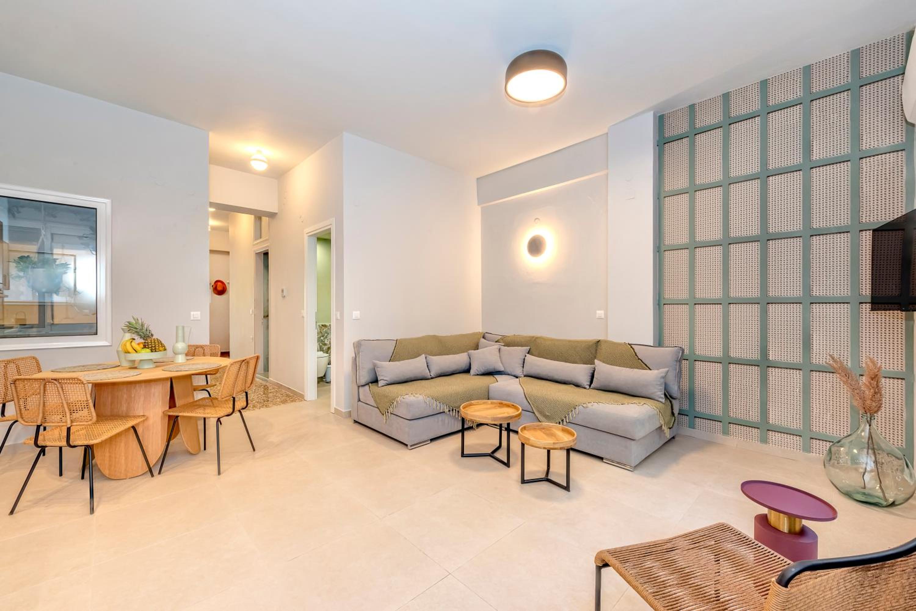 Two-Bedroom Apartment with Balcony and Terrace