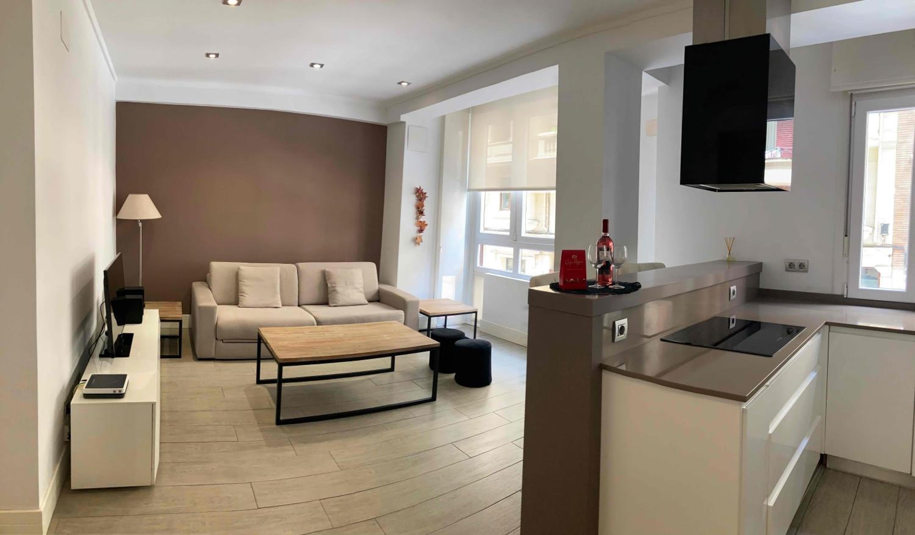 Apartamento de dos habitaciones