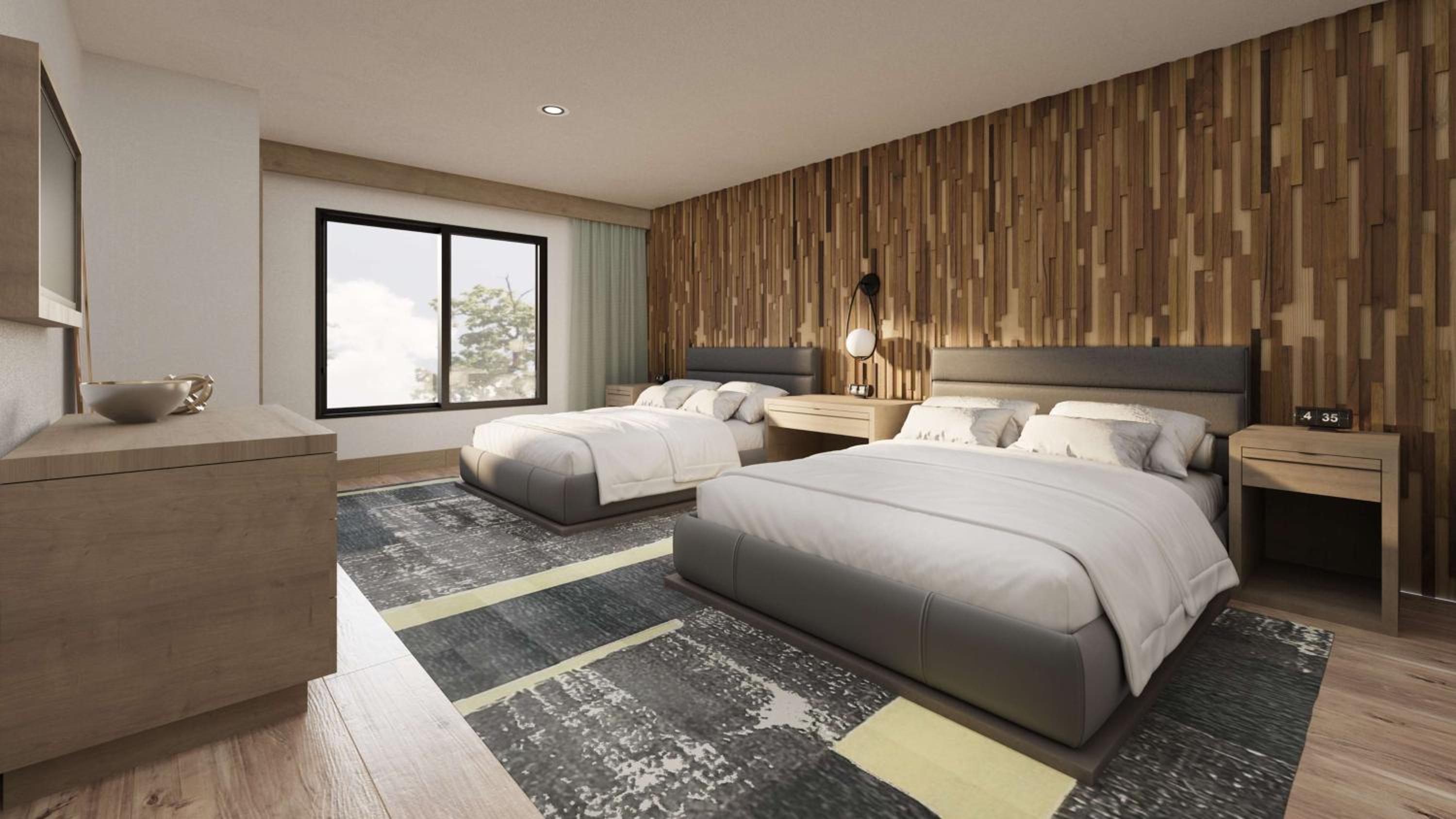 Queen Room with Two Queen Beds and Roll-In Shower - Mobility Accessible - Photo 10