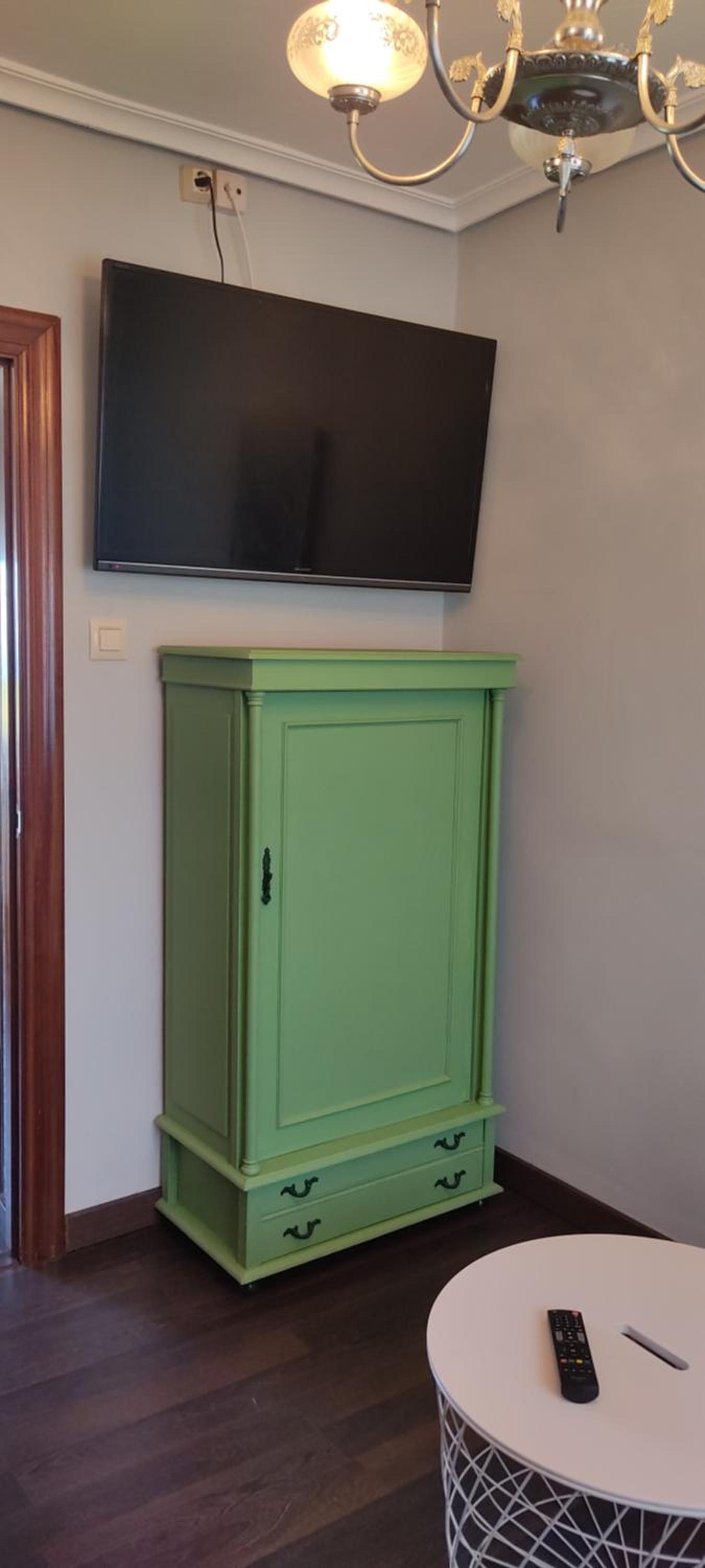 Apartamento de una habitación con vista.