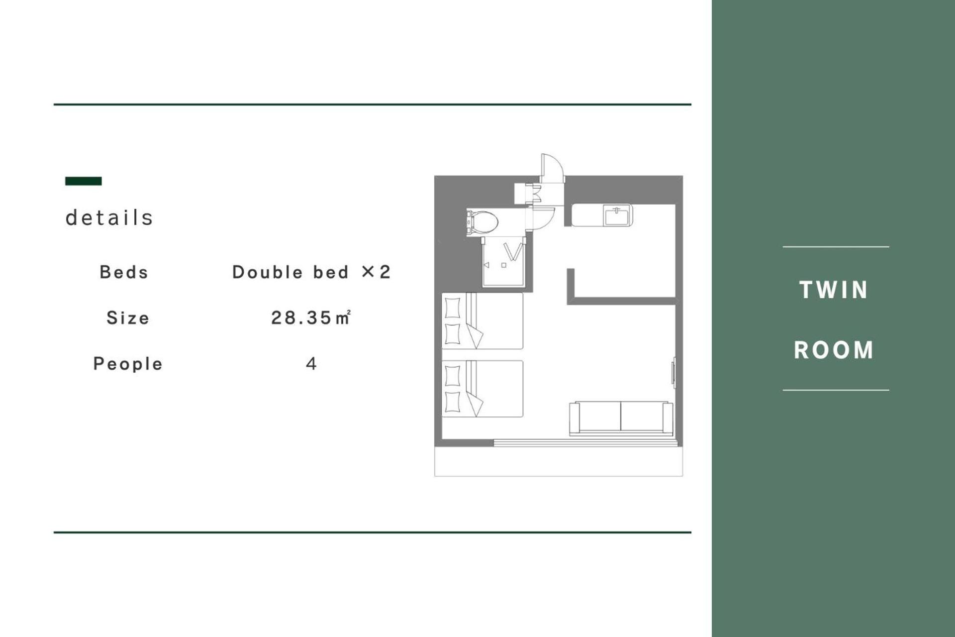 Standard Twin Room with Sofa - Photo 13