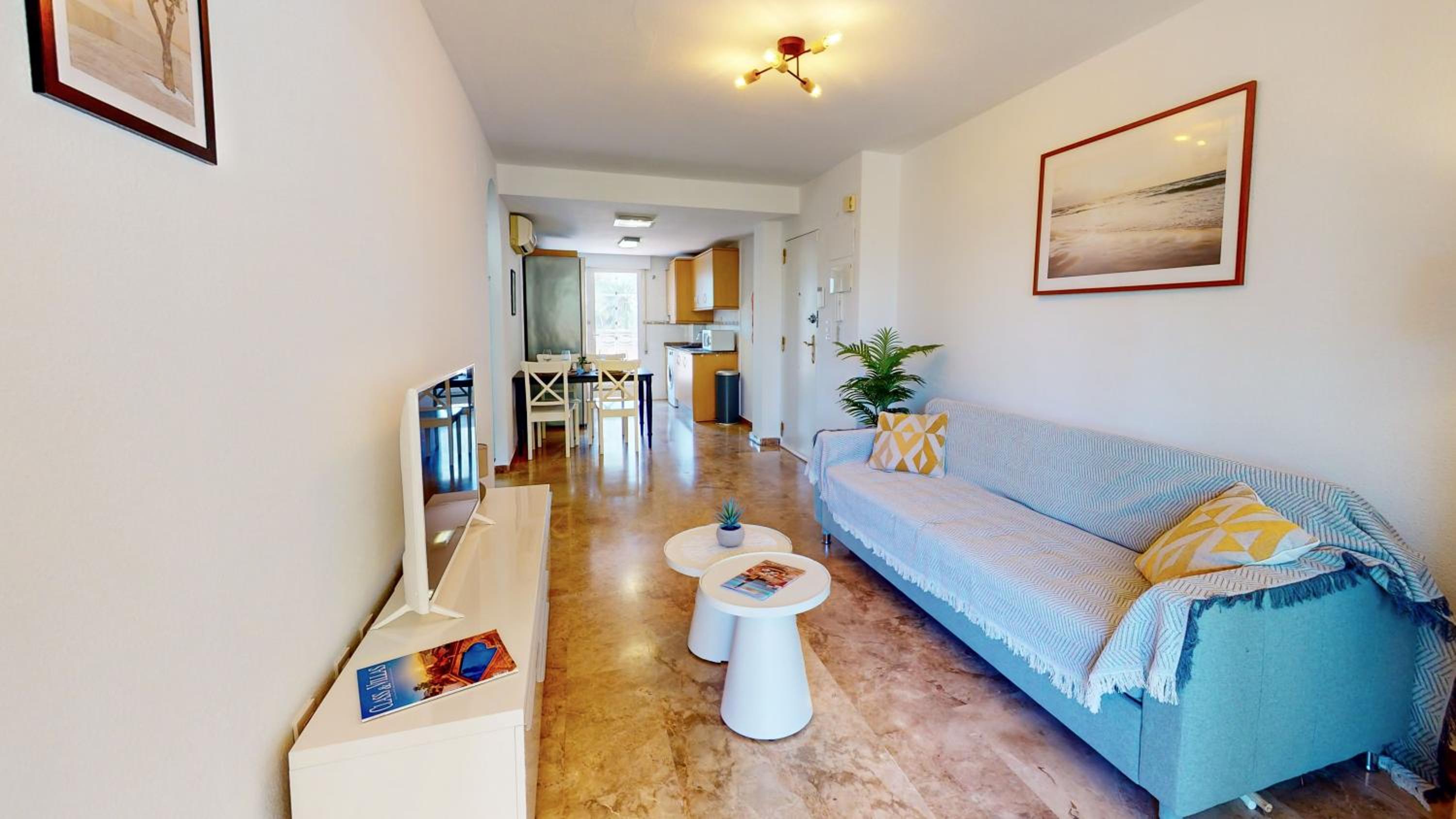 Apartamento de dos habitaciones