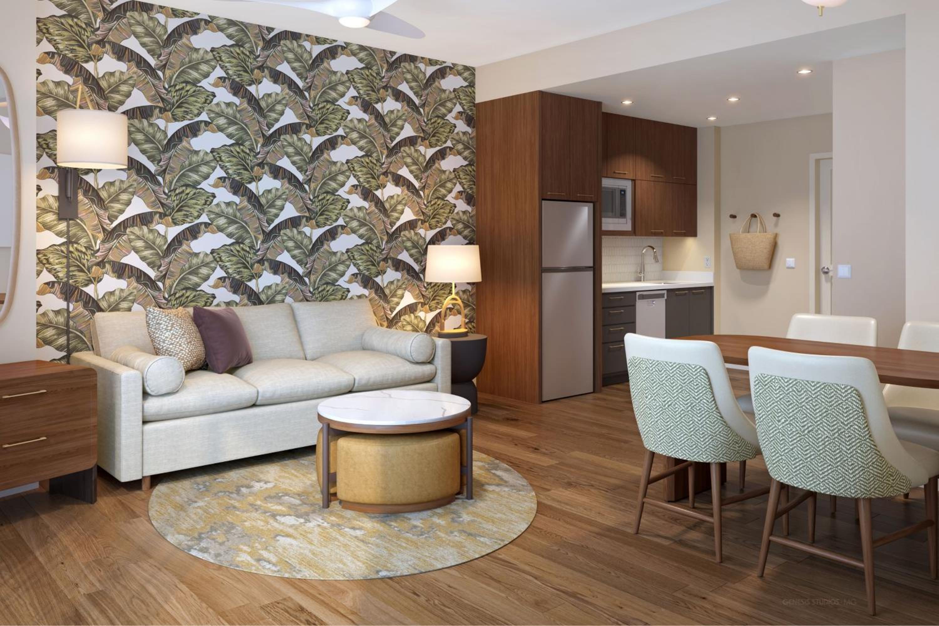 One-Bedroom Double Suite with Sofa Bed photo 2