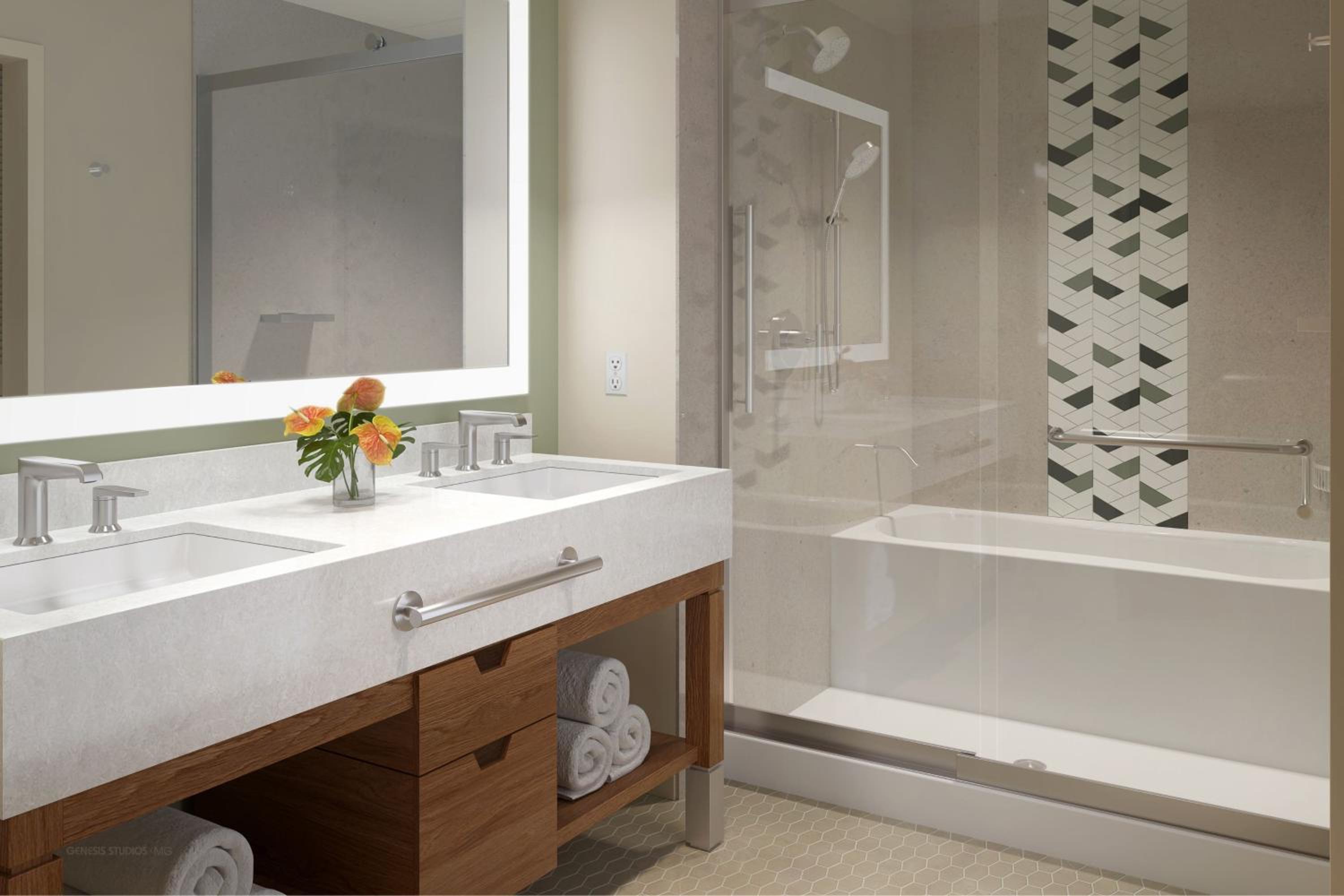 One-Bedroom Double Suite with Sofa Bed photo 3