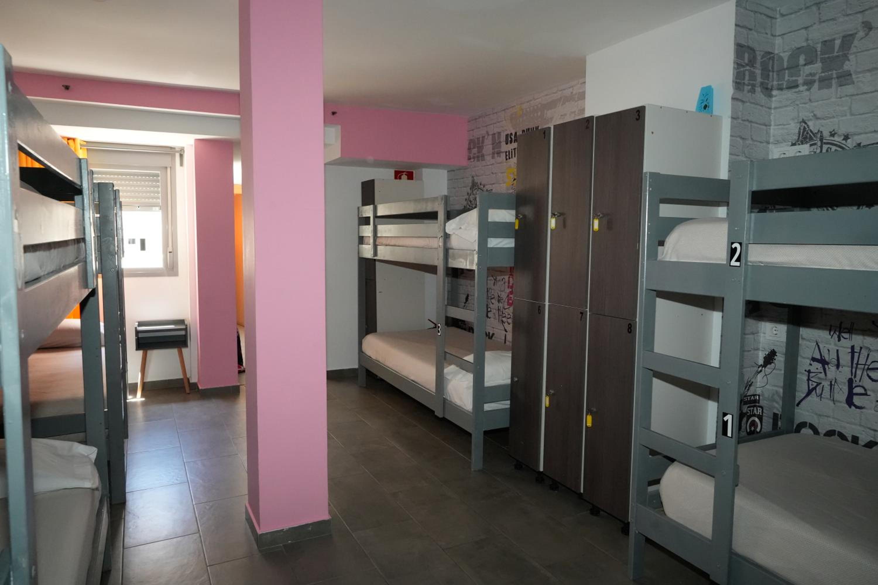 Single Bed in Female Dormitory Room