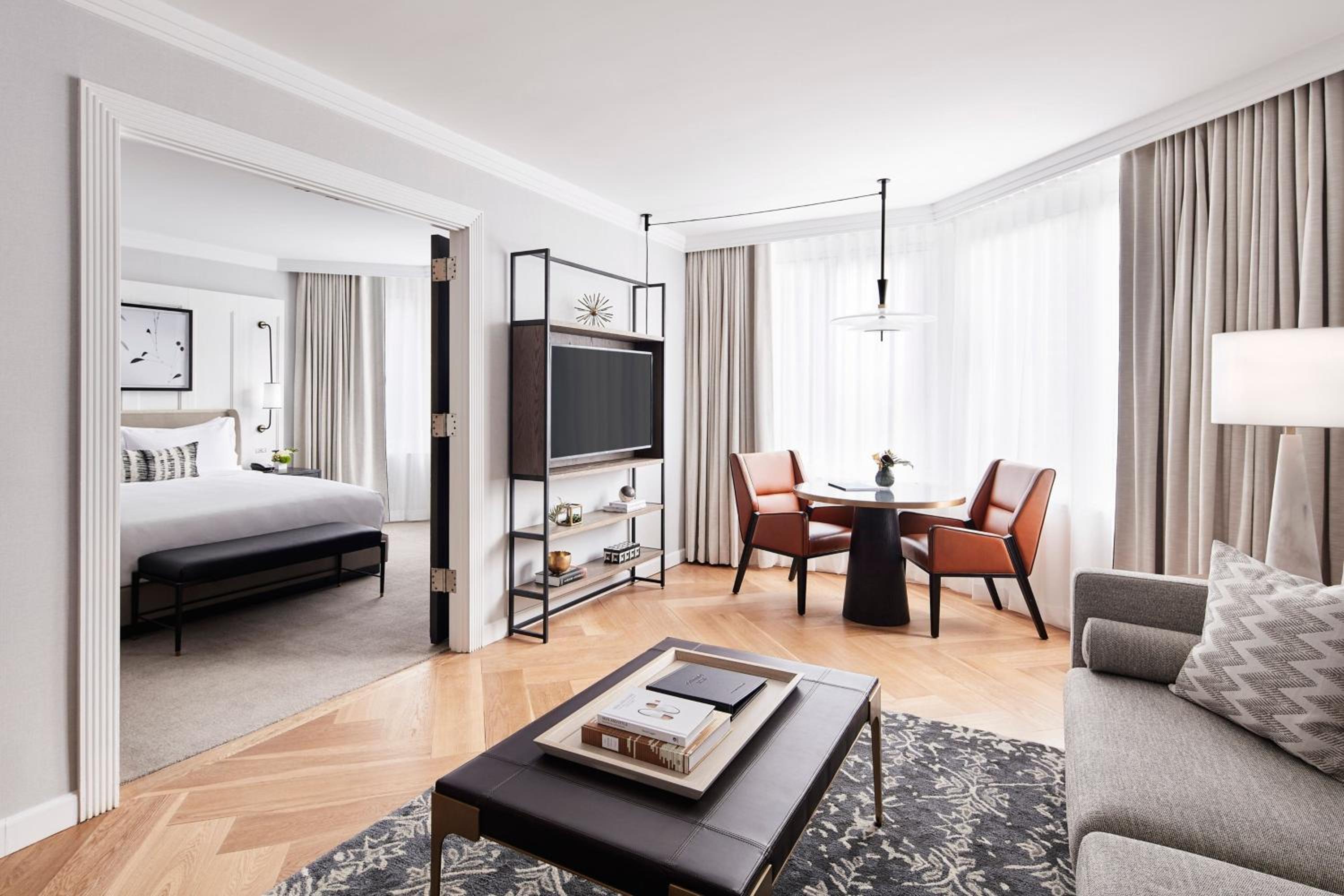 One-Bedroom King Suite with Sofa Bed and City View