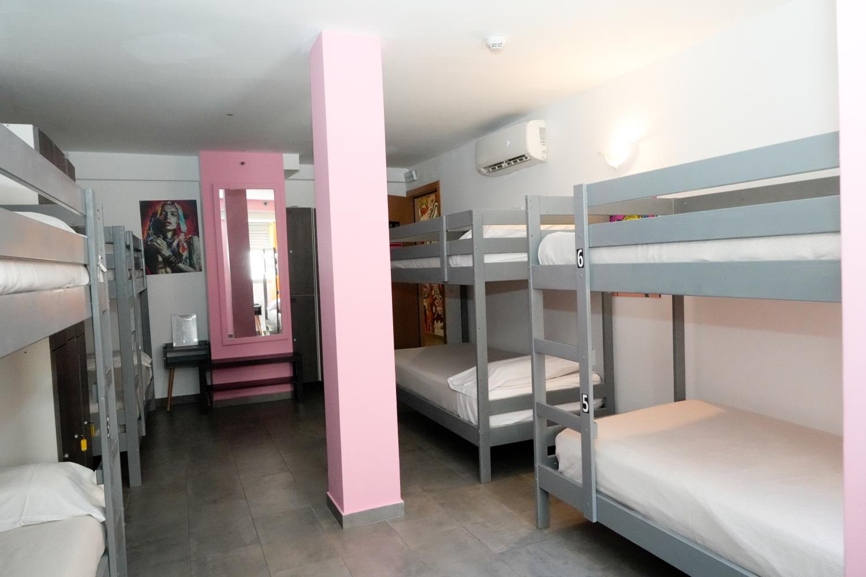 Single Bed in Female Dormitory Room