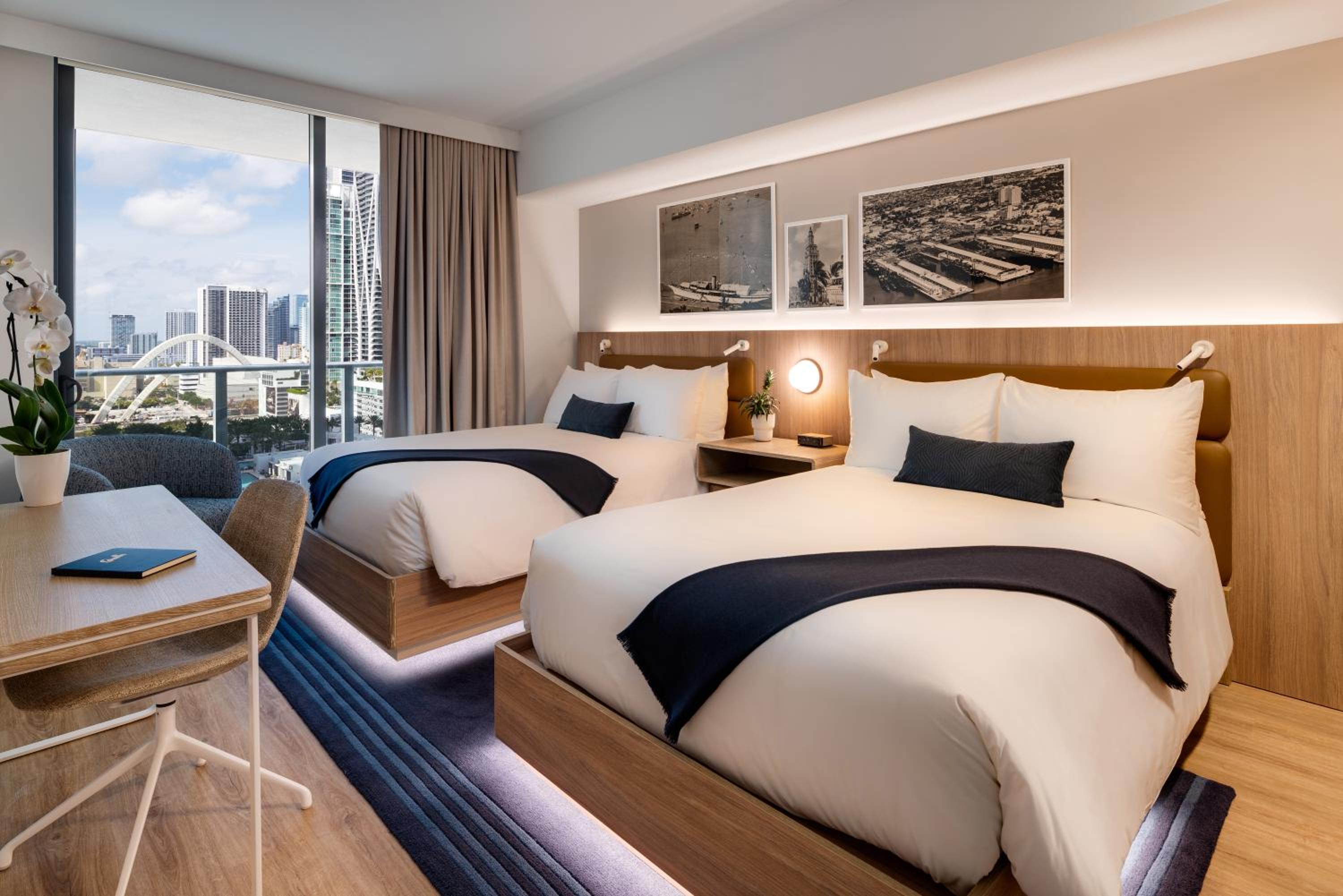 City view Studio with Two Beds