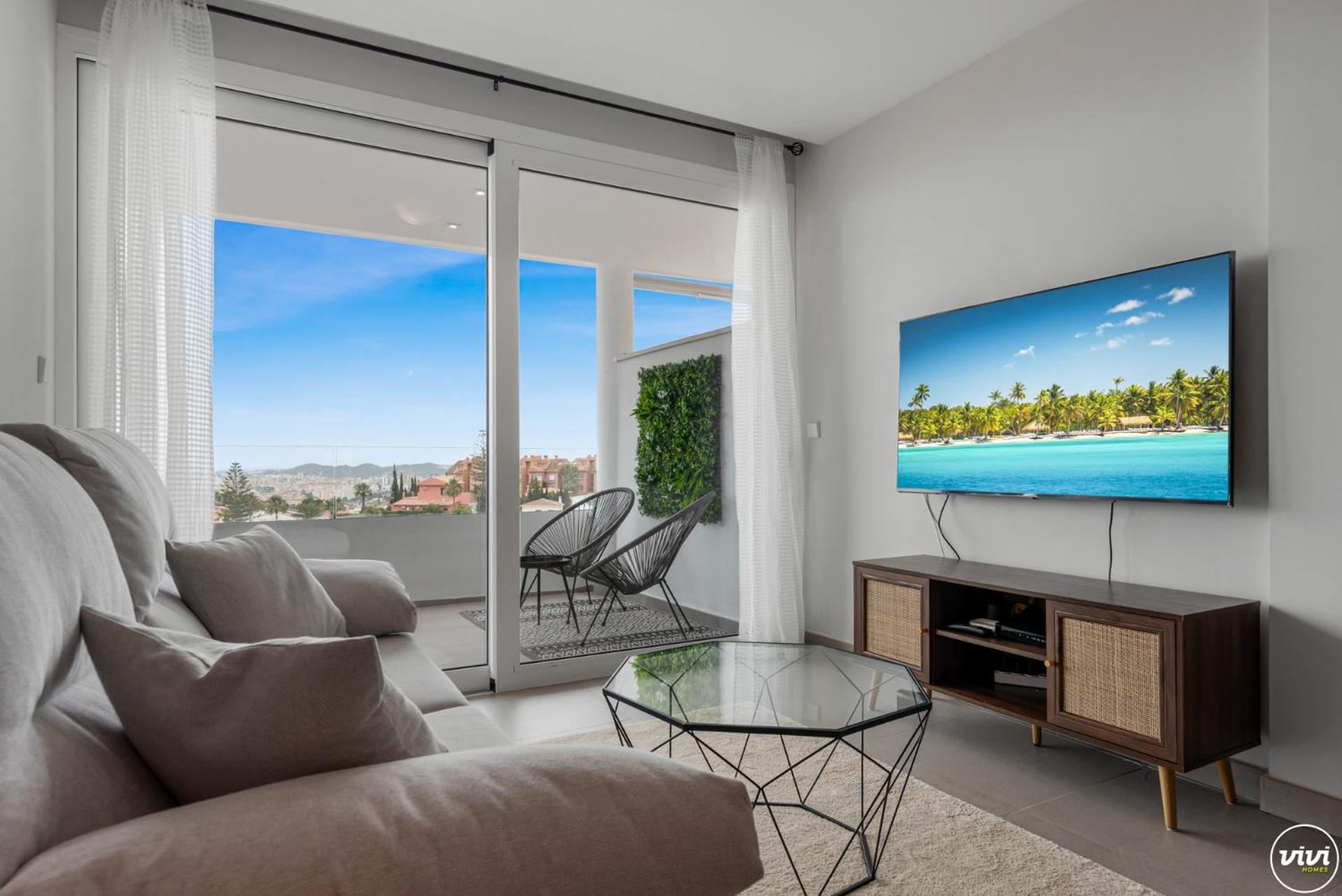 Apartamento con vista al mar