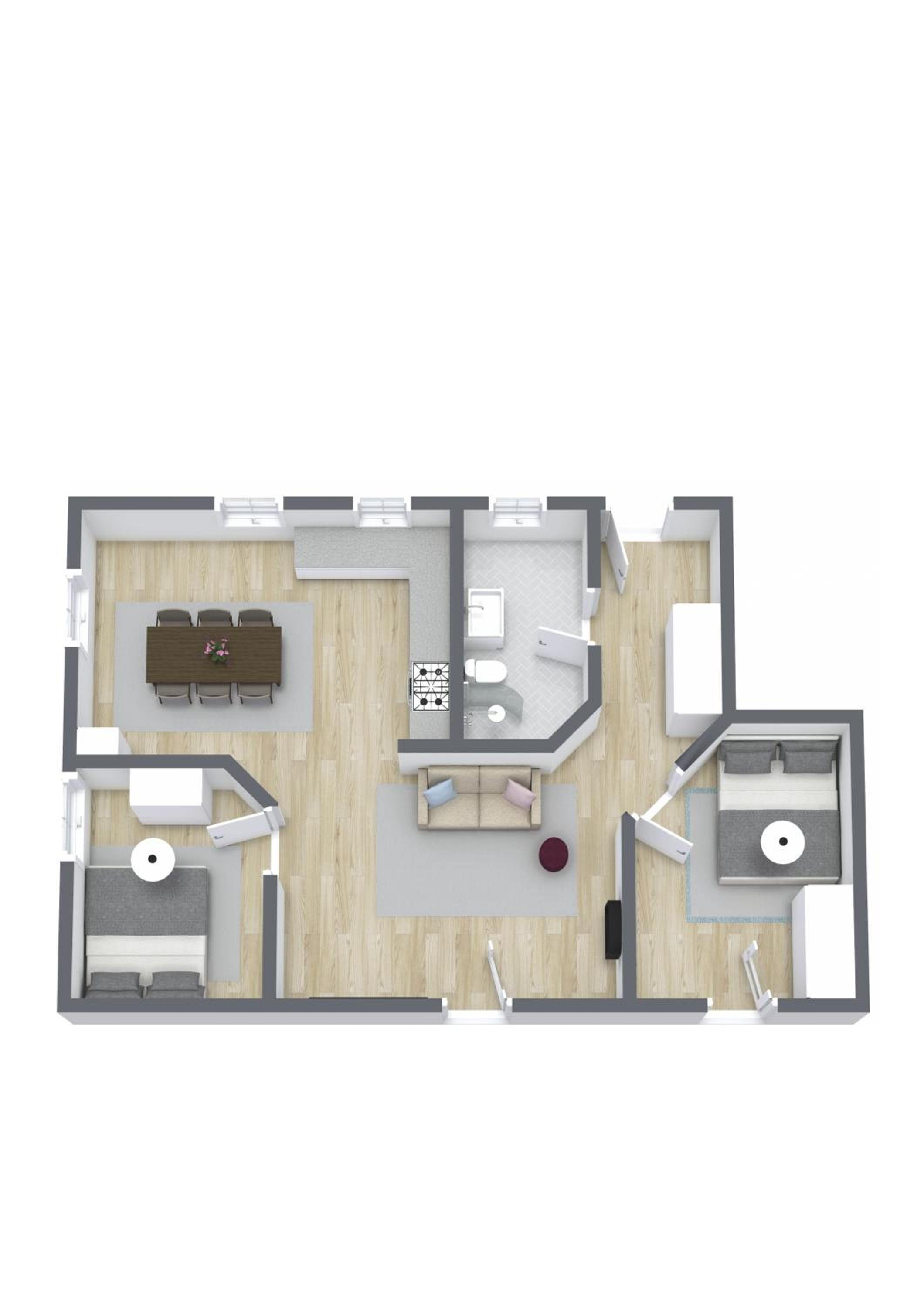 Gorgeous 2-Bedroom Apartment in The Heart of CPH photo 2